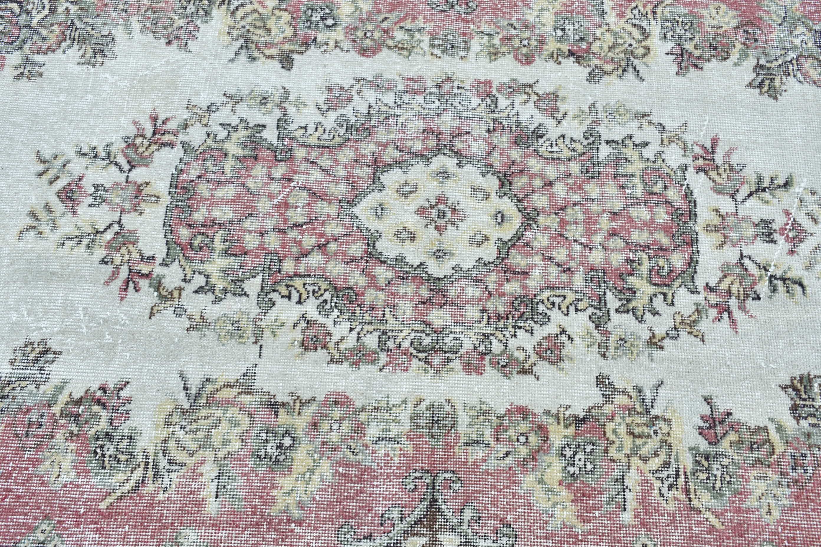 Dining Room Rug, Red Antique Rug, 4x7.2 ft Area Rug, Vintage Rug, Cute Rugs, Rugs for Area, Bedroom Rug, Turkish Rugs, Home Decor Rugs