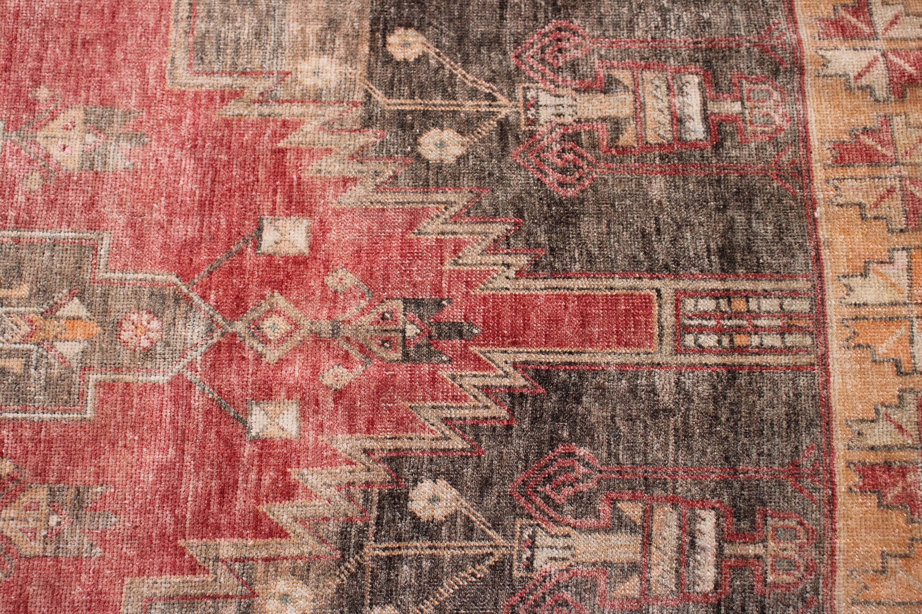 Luxury Rug, Turkey Rug, Nursery Rugs, Vintage Rugs, Decorative Rug, Oushak Rug, Red  3.9x4.3 ft Accent Rugs, Turkish Rugs