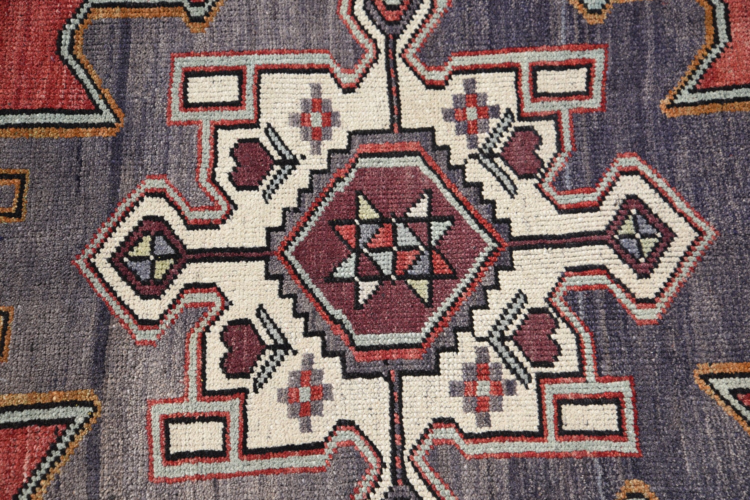 Vintage Halı, Yün Halı, Türk Halıları, Yemek Odası Halısı, Salon Halıları, Oturma Odası Halısı, 4,9x11,2 ft Büyük Halılar, Tasarımcı Halıları, Renkli Halılar