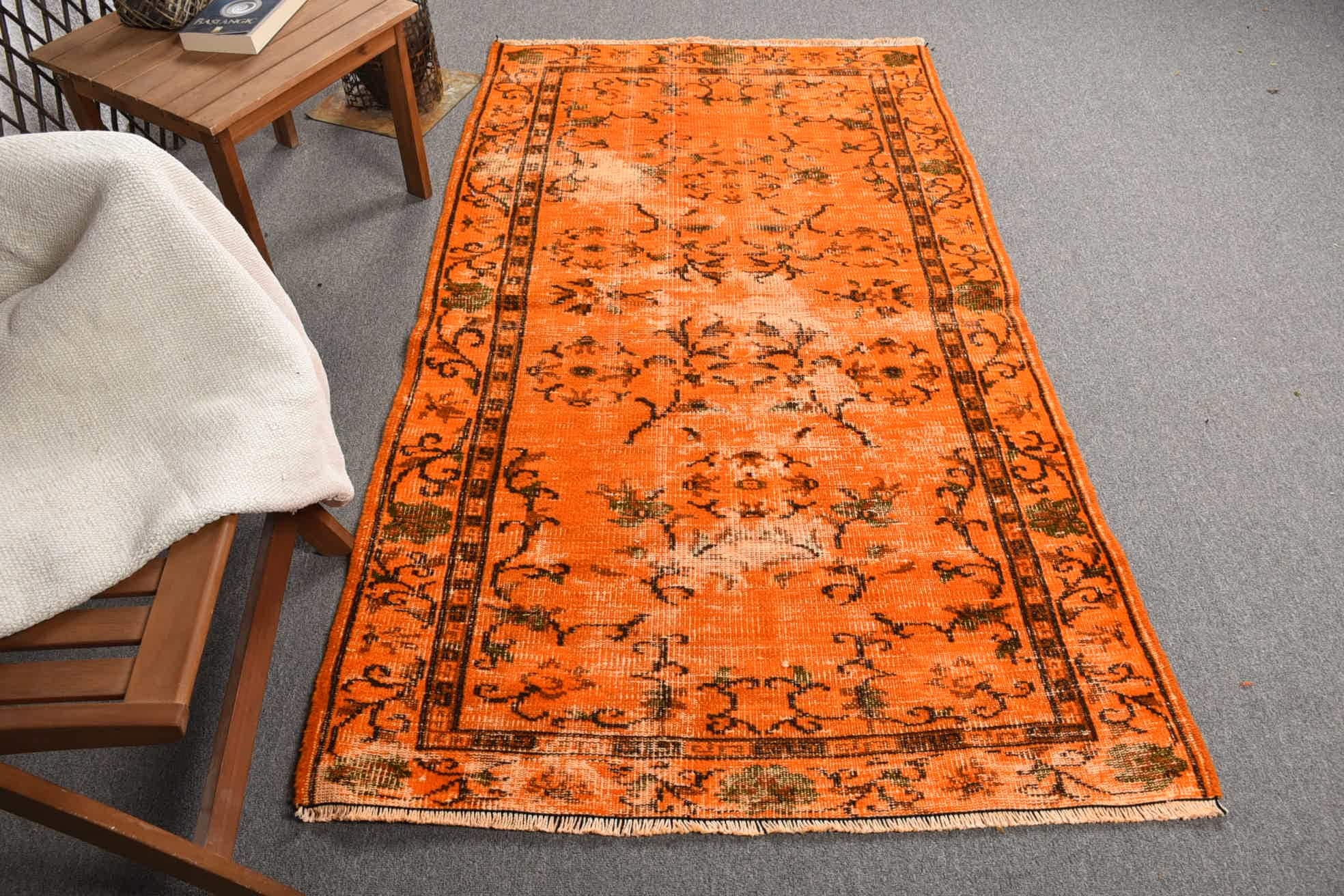 Eski Halılar, Oushak Halıları, Türk Halısı, Antika Halılar, Çocuk Odası Halıları, Vintage Halı, Yatak Odası Halıları, 3,5x6,2 ft Aksan Halıları, Sanat Halısı, Mutfak Halısı