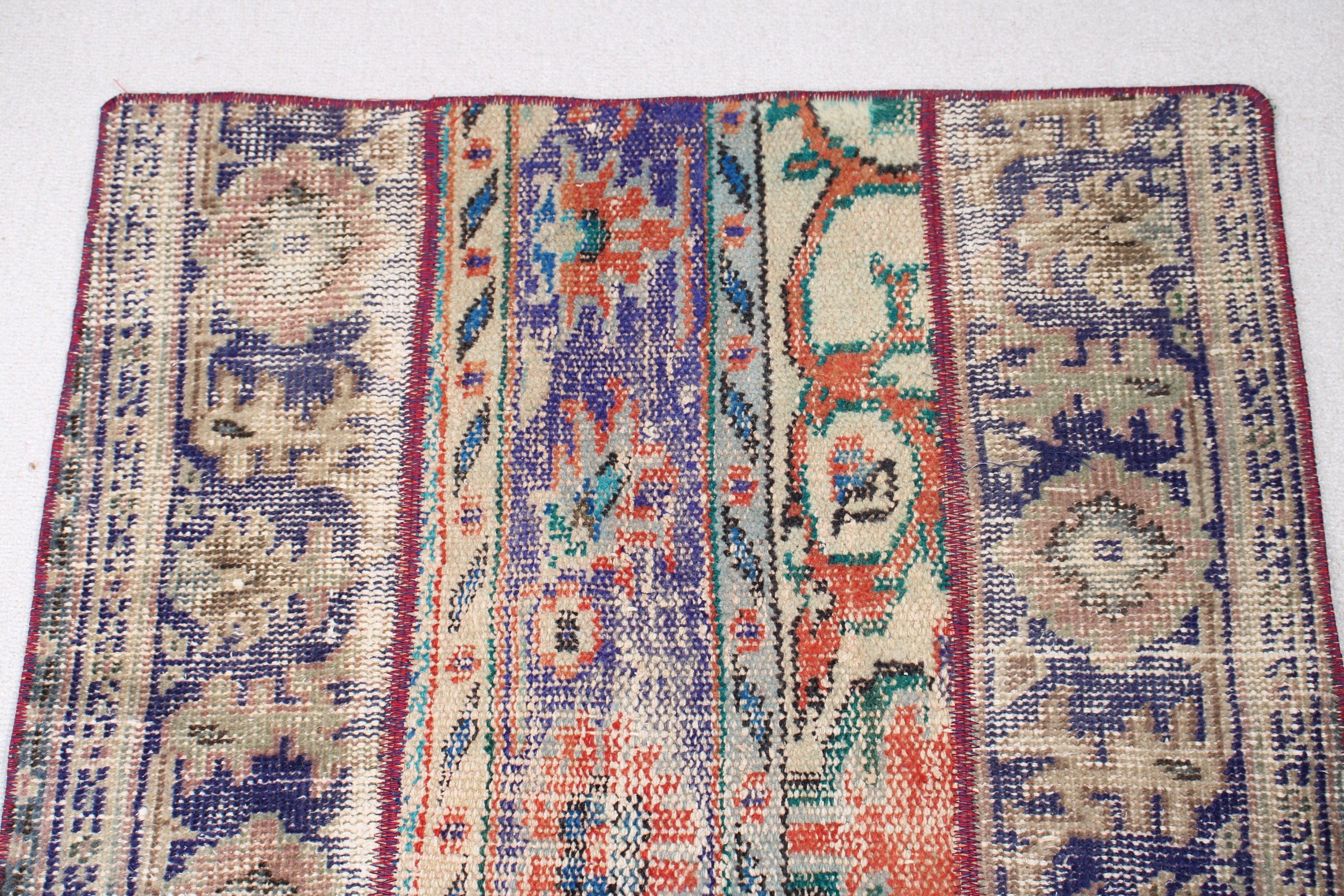 Bath Rugs, Red Kitchen Rugs, 2.4x2.9 ft Small Rugs, Turkish Rugs, Nursery Rug, Oriental Rugs, Cool Rugs, Vintage Rug, Rugs for Bathroom