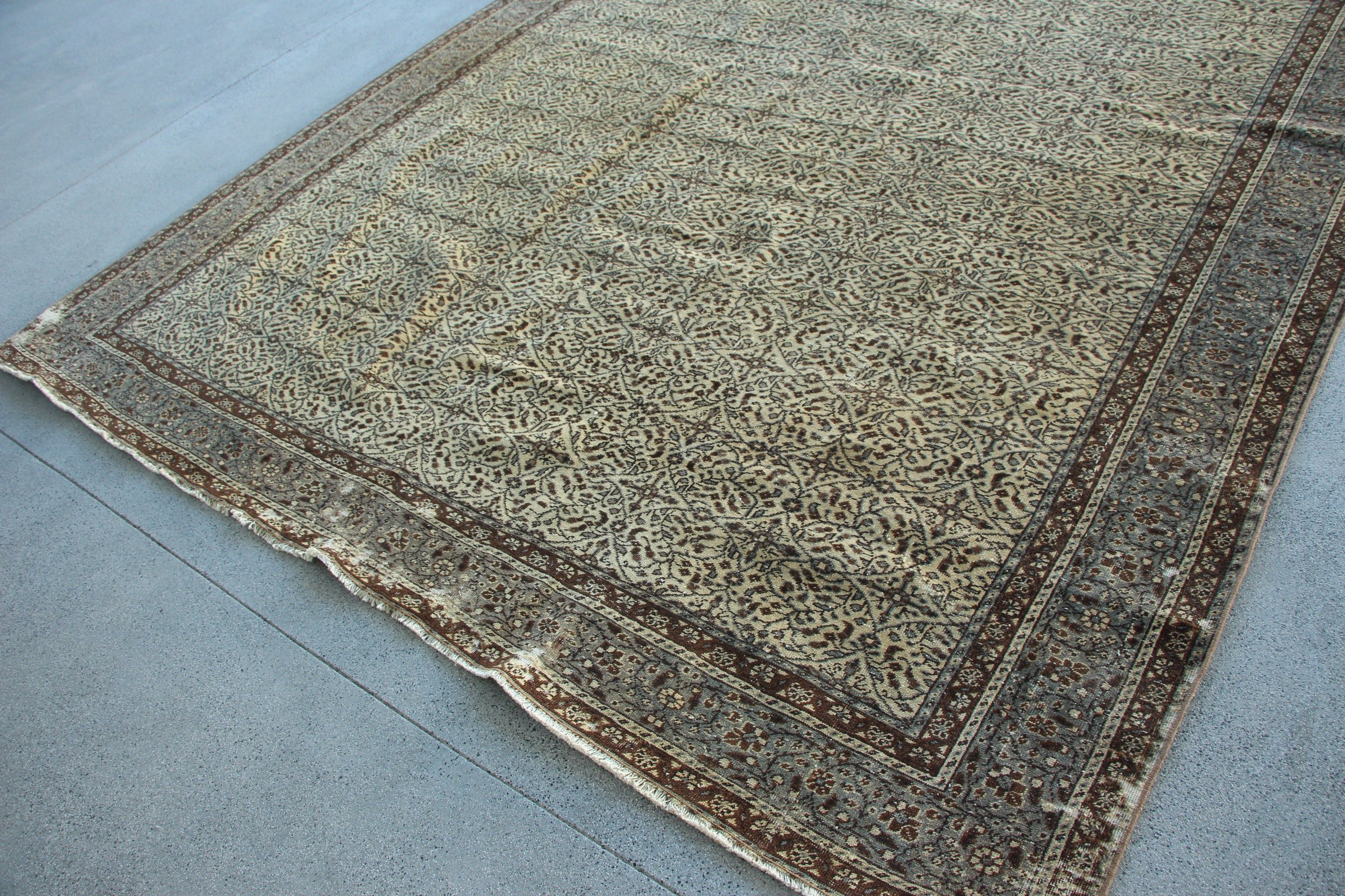 Turkish Rug, Living Room Rug, 8.5x11.8 ft Oversize Rug, Beige Luxury Rugs, Saloon Rug, Statement Rug, Vintage Rugs