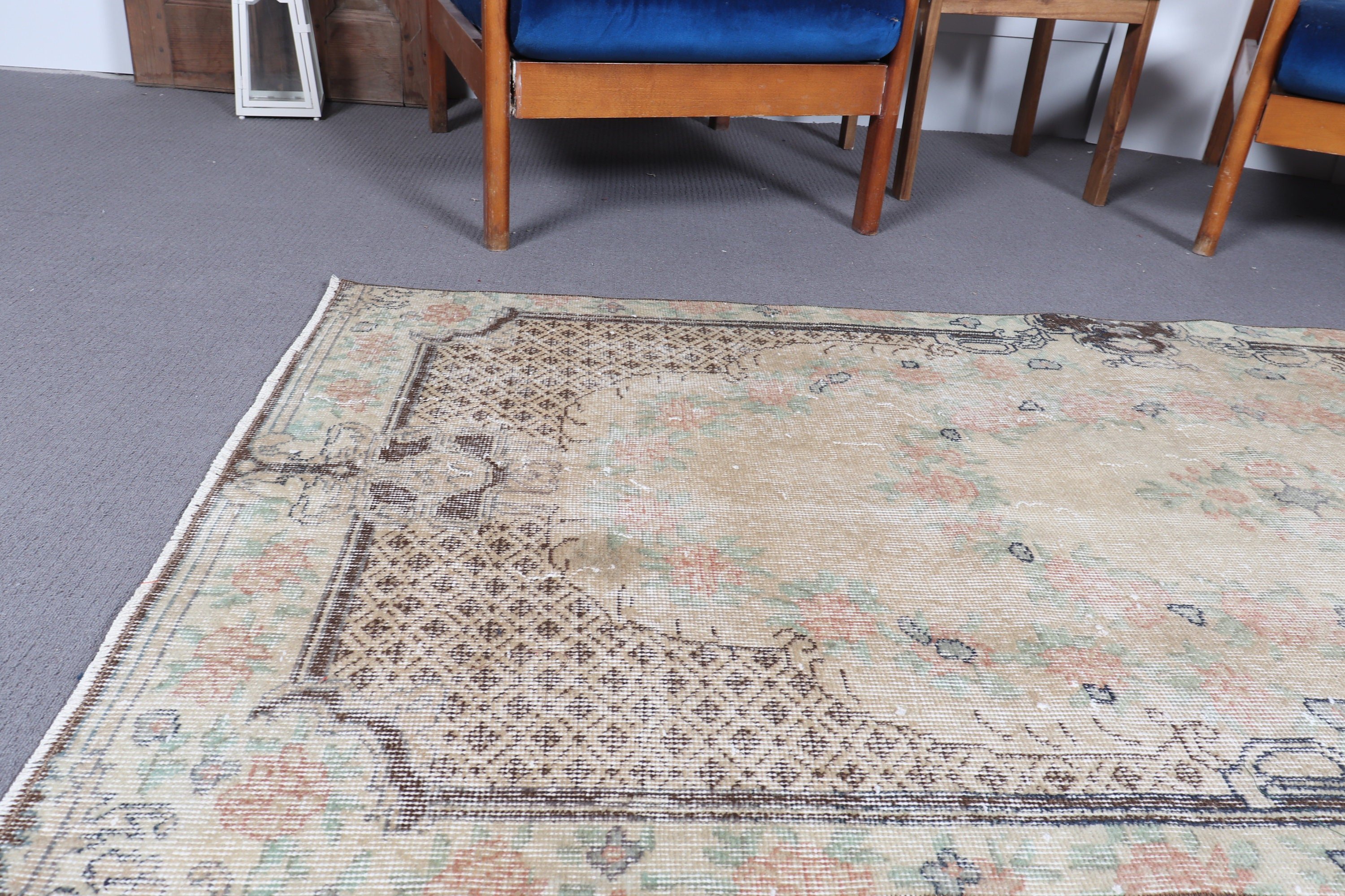 Eklektik Halılar, Antika Halı, Mutfak Halısı, Türk Halıları, Fas Halısı, Yeşil Ev Dekor Halısı, 3.2x7.3 ft Vurgu Halısı, Çocuk Halısı, Vintage Halı