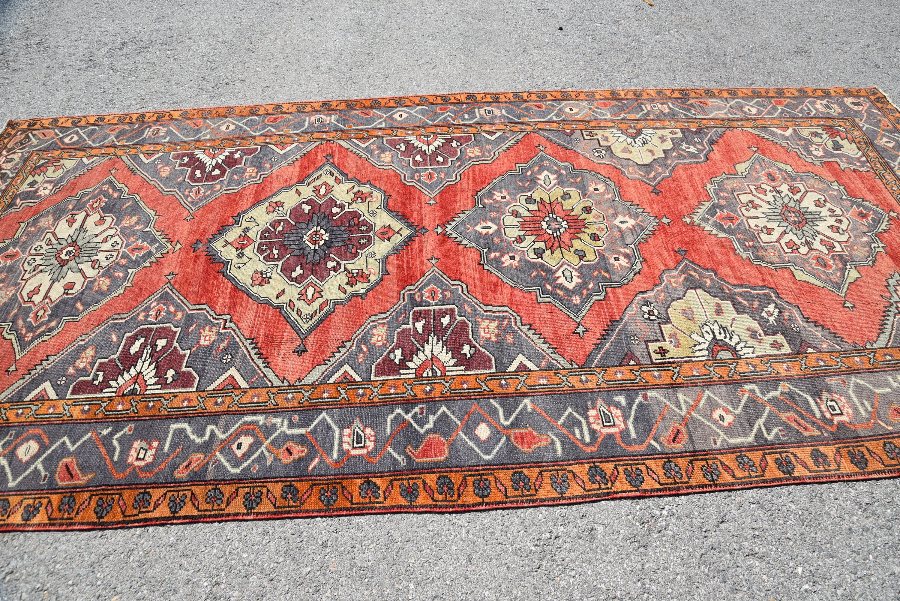 Yer Halıları, Türk Halısı, Vintage Halılar, Havalı Halı, Tasarımcı Halıları, Yemek Odası Halısı, Oturma Odası Halıları, Salon Halıları, 5,5x11,4 ft Büyük Halı