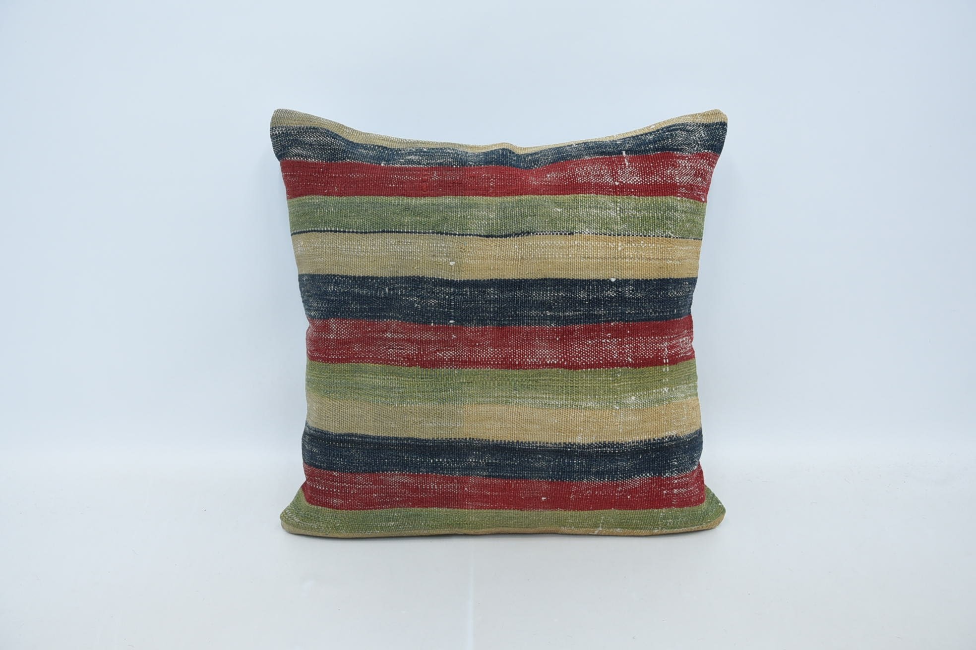 Vintage Pillow, Gift Pillow, Colorful Pillow, 24"x24" Green Cushion, Nautical Throw Pillow Sham, Nomadic Pillow Case, Turkish Pillow