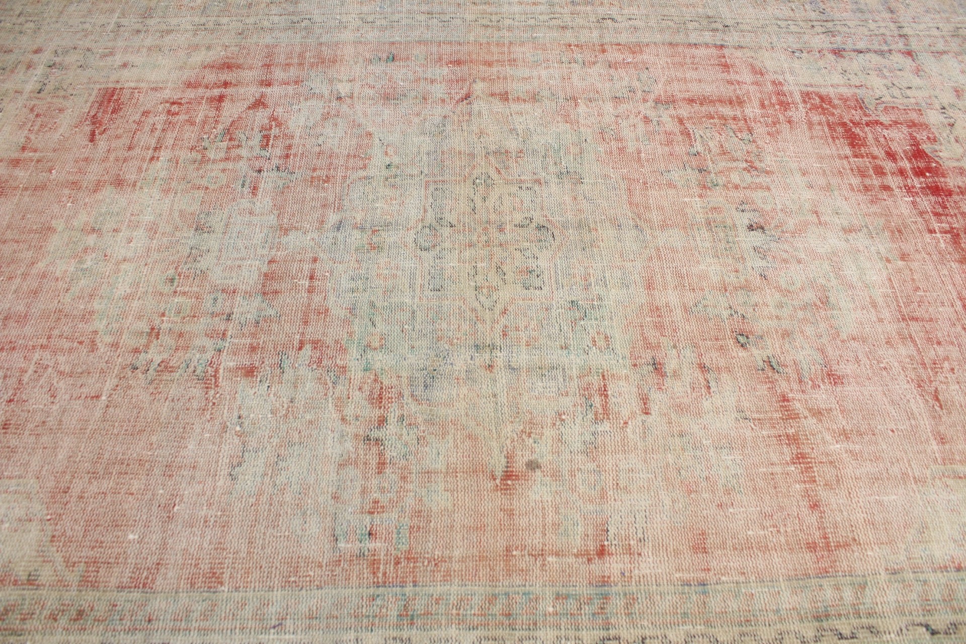 Living Room Rugs, Vintage Rug, 6.9x10.3 ft Oversize Rug, Cool Rug, Turkish Rug, Red Cool Rug, Dining Room Rugs, Oriental Rug, Turkey Rug