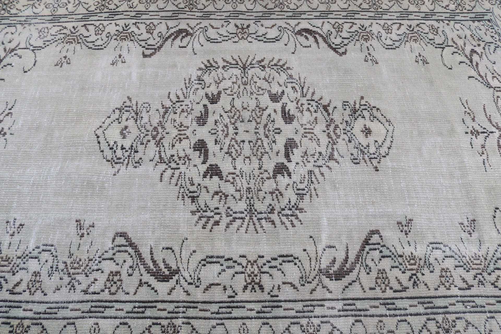 Yatak Odası Halısı, Vintage Halı, Geometrik Halılar, Mutfak Halısı, Büyük Boho Halıları, Türk Halısı, Yeşil 5.3x8.4 ft Büyük Halılar, Modern Halı