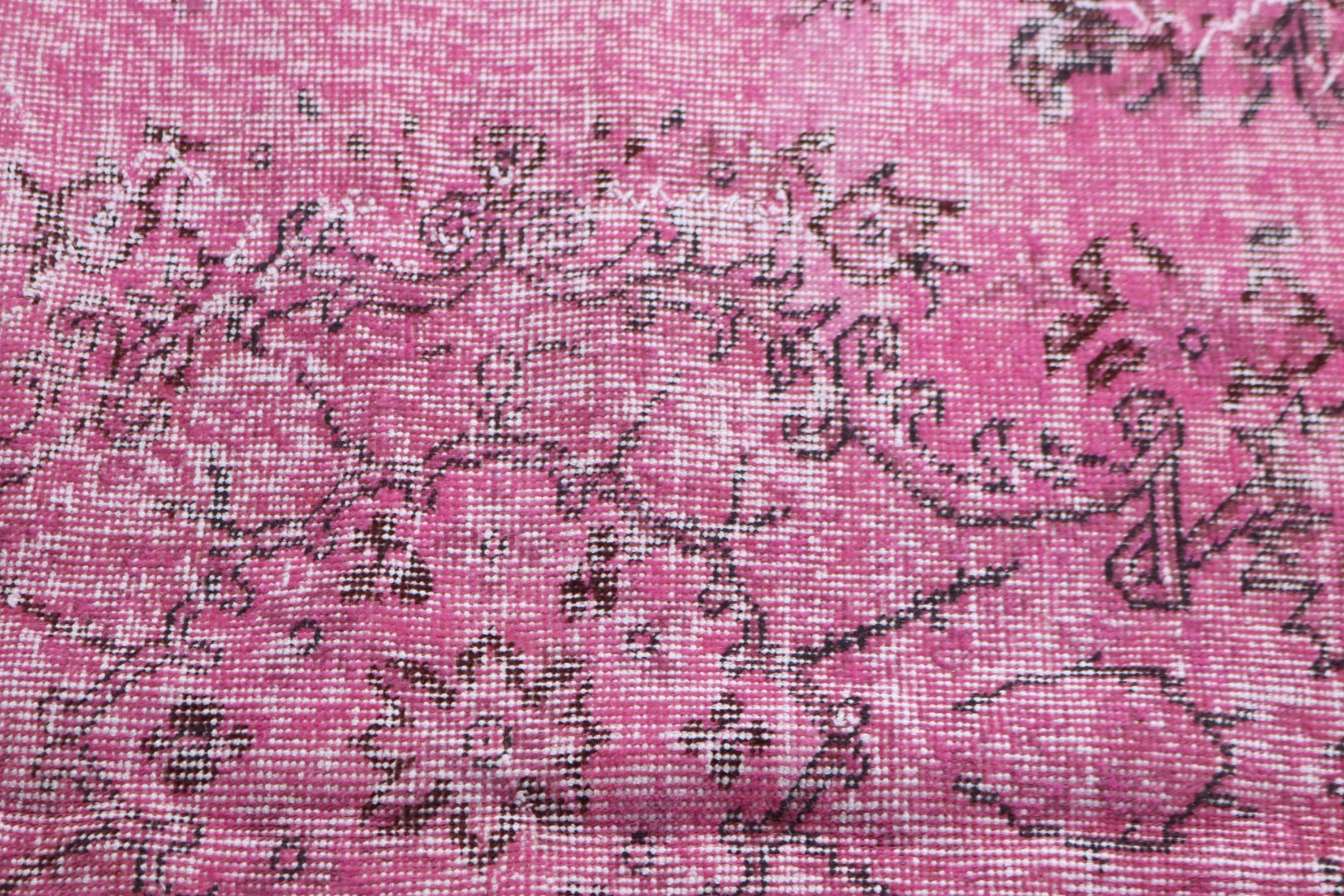 Mutfak Halısı, Türk Halıları, 4.9x8 ft Alan Halısı, Yer Halısı, Boho Halısı, Pembe Ev Dekor Halıları, Yemek Odası Halıları, Vintage Halılar, Geometrik Halı