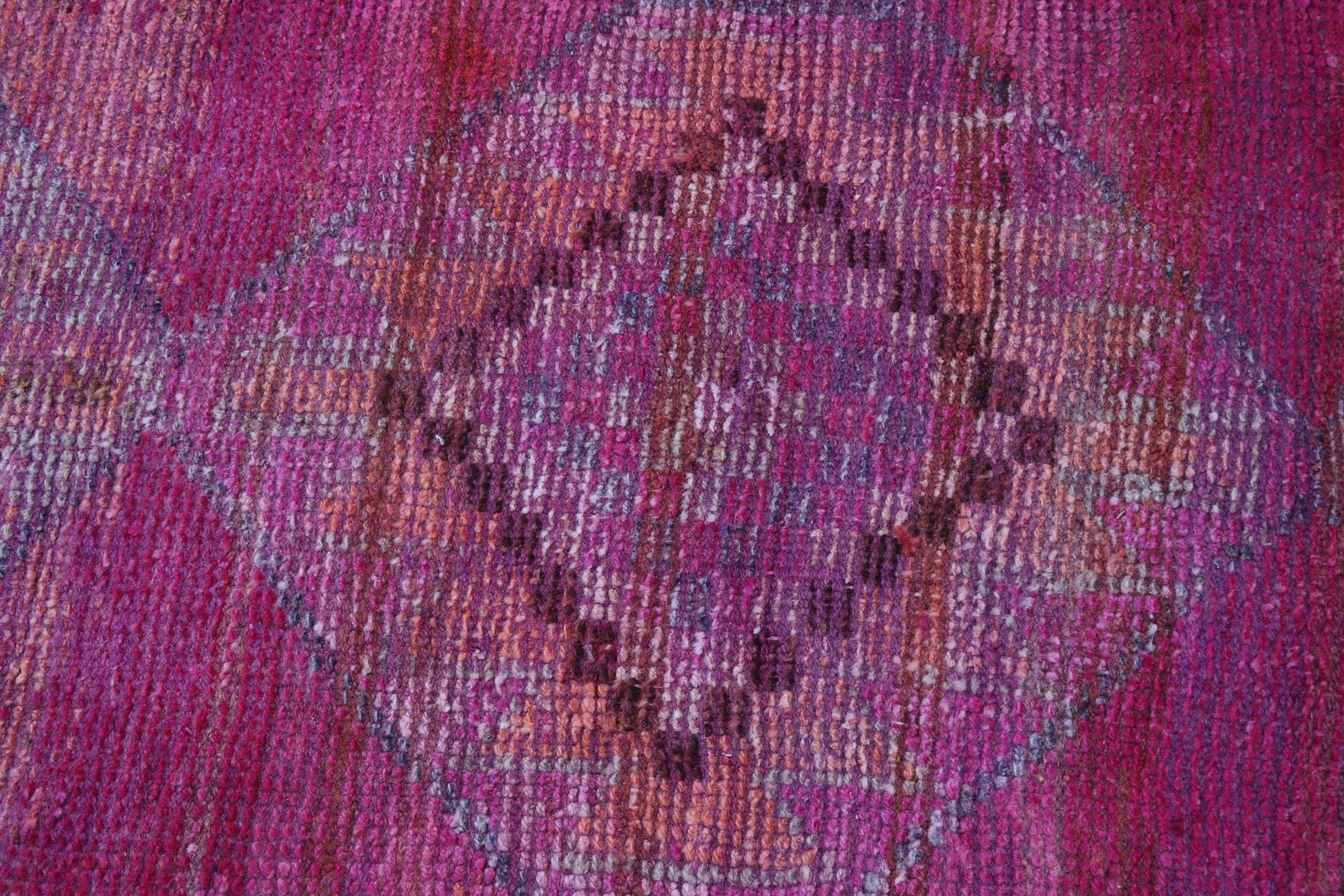 Pink Flatweave Rugs, Rugs for Corridor, Vintage Runner Rugs, Antique Rug, 2.6x8.6 ft Runner Rug, Turkish Rug, Vintage Rugs, Handwoven Rugs