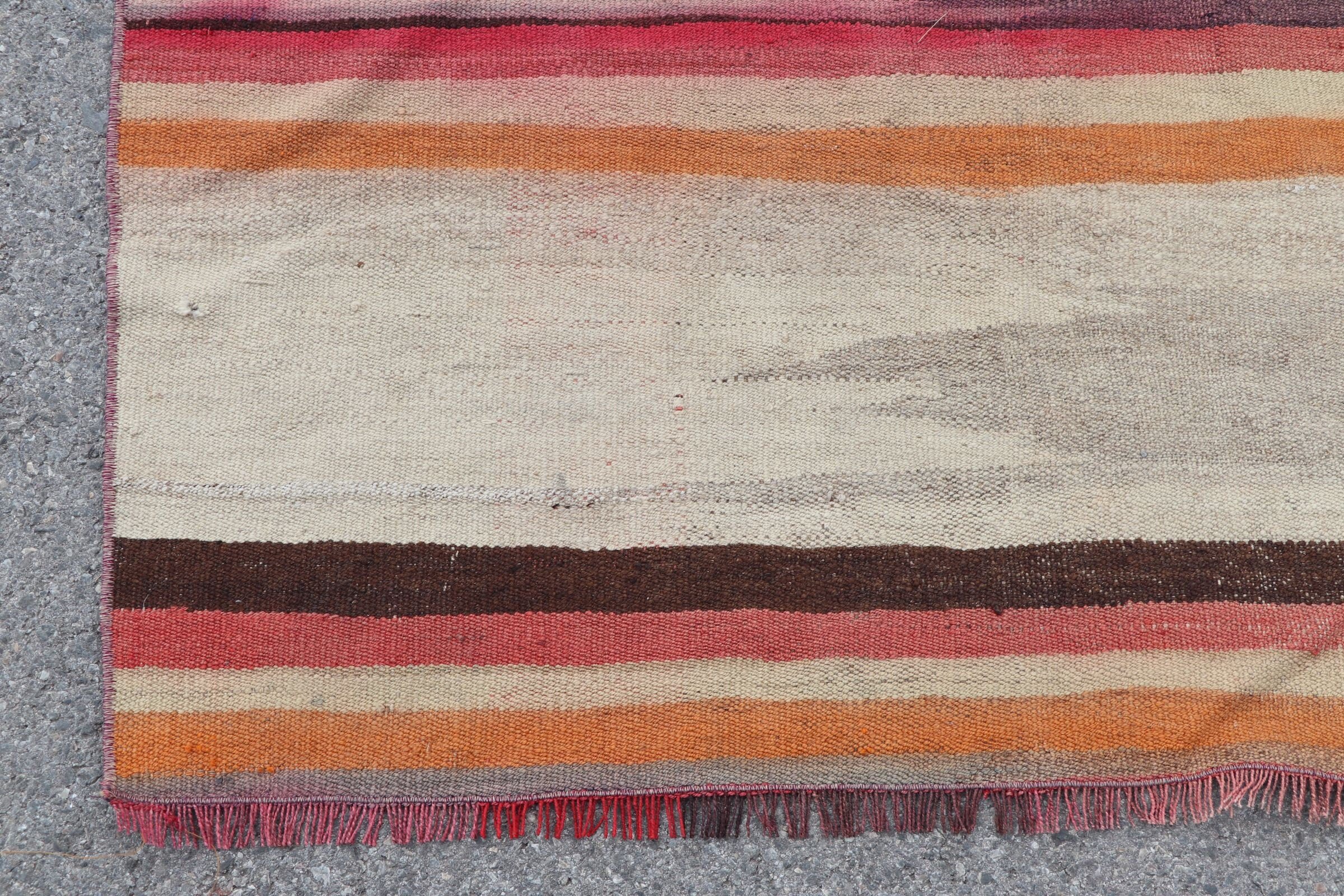 Bej Yün Kilim, Uşak Kilim, Yatak odası Kilim, Ev Kilim, Ev Kilim, Yatak odası Kilim, Yatak odası Kilim, Türk Kilim, 108x147 cm Antre Kilim