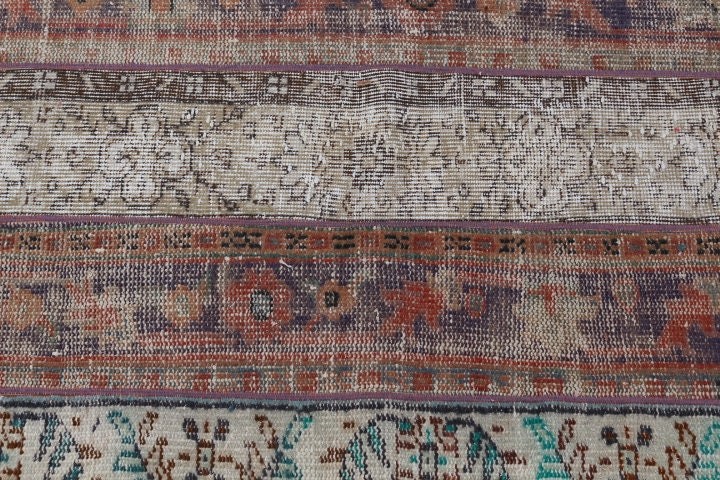 2.8x8.4 ft Runner Rugs, Rugs for Runner, Cool Rugs, Vintage Rug, Turkish Rugs, Oriental Rug, Boho Rug Runner Rugs, Beige Kitchen Rugs