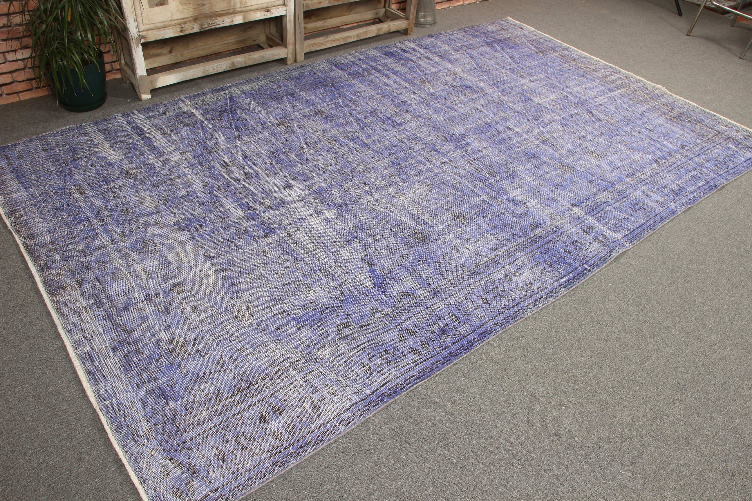 Blue Bedroom Rug, Rugs for Bedroom, Salon Rug, Antique Rugs, 6x9.8 ft Large Rugs, Luxury Rug, Turkish Rug, Large Boho Rug, Vintage Rug