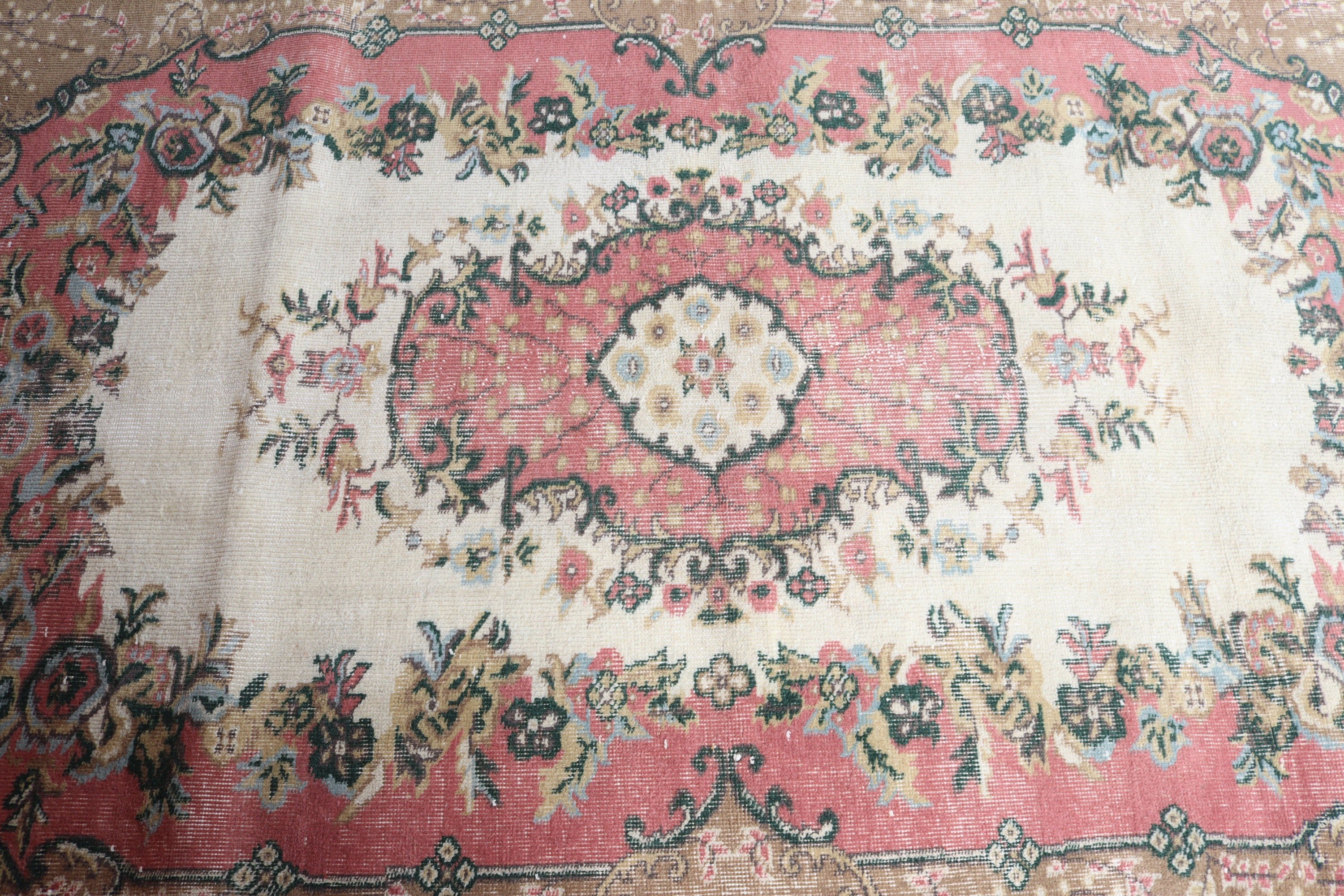 Vintage Halılar, Yatak Odası Halıları, İç Mekan Halıları, Boho Halıları, Türk Halıları, Aztek Halıları, Antika Halılar, 4.1x6.8 ft Alan Halısı, Bej Mutfak Halıları