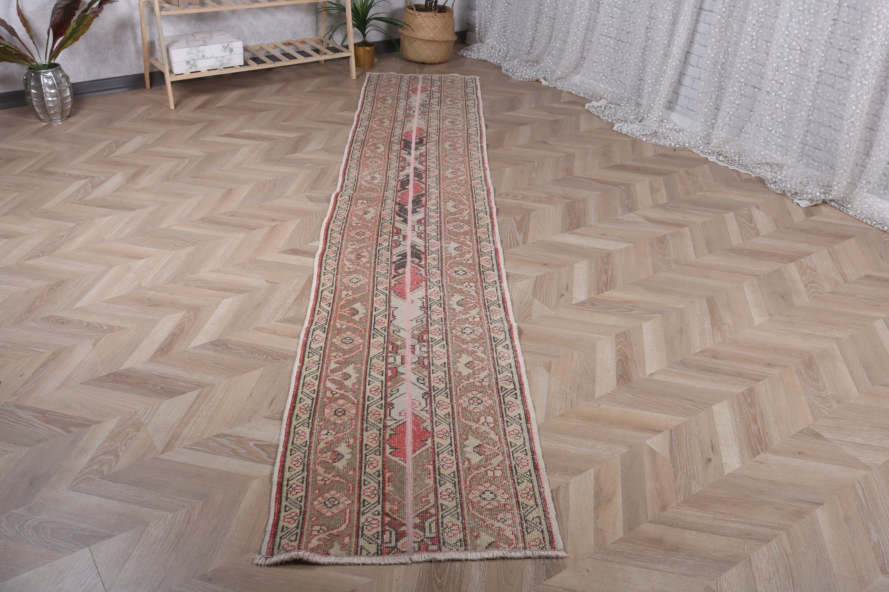 Vintage Halılar, Koridor Halısı, Türk Halısı, Yer Halısı, 2x11 ft Runner Halısı, Pembe Nötr Halılar, Dış Mekan Halısı, Vintage Runner Halıları, Nötr Halılar