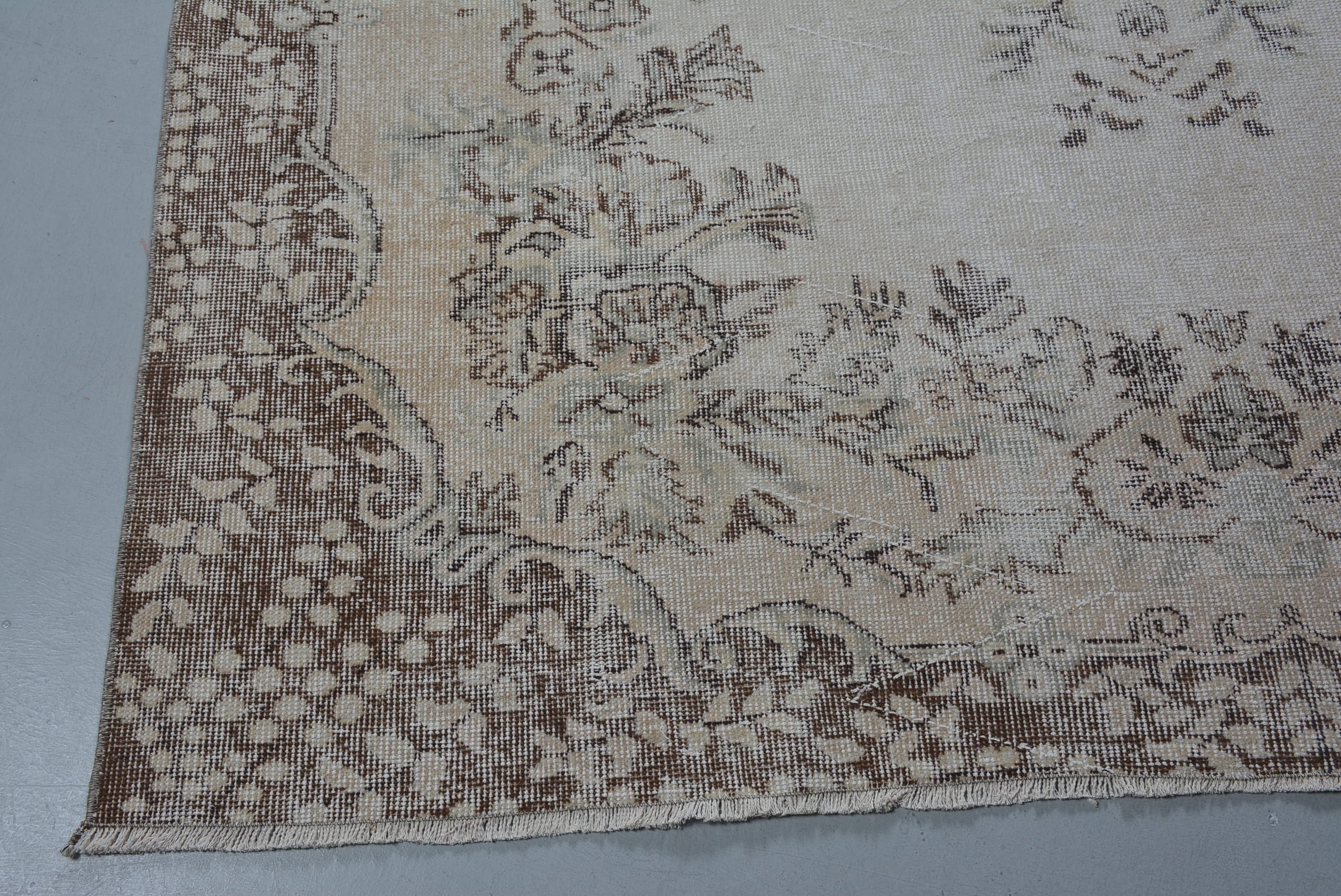 Living Room Rug, Anatolian Rug, Rugs for Living Room, 6.1x8.8 ft Large Rug, Vintage Rug, Large Wool Rug Rugs, Turkish Rug, Bedroom Rug