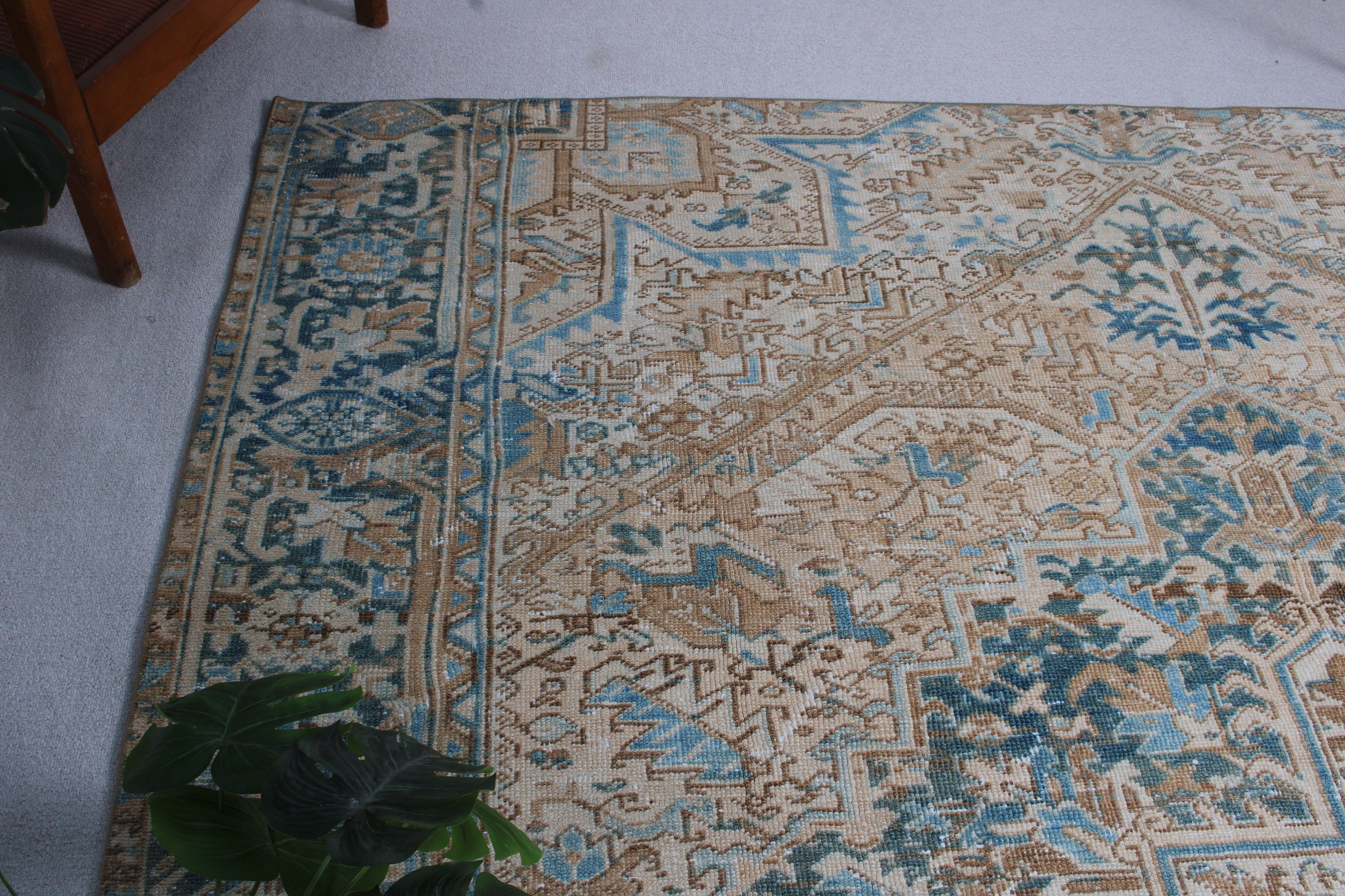 Vintage Area Rugs, Bronze Anatolian Rugs, 4.4x8.3 ft Area Rug, Home Decor Rug, Turkish Rugs, Vintage Rug, Boho Area Rugs