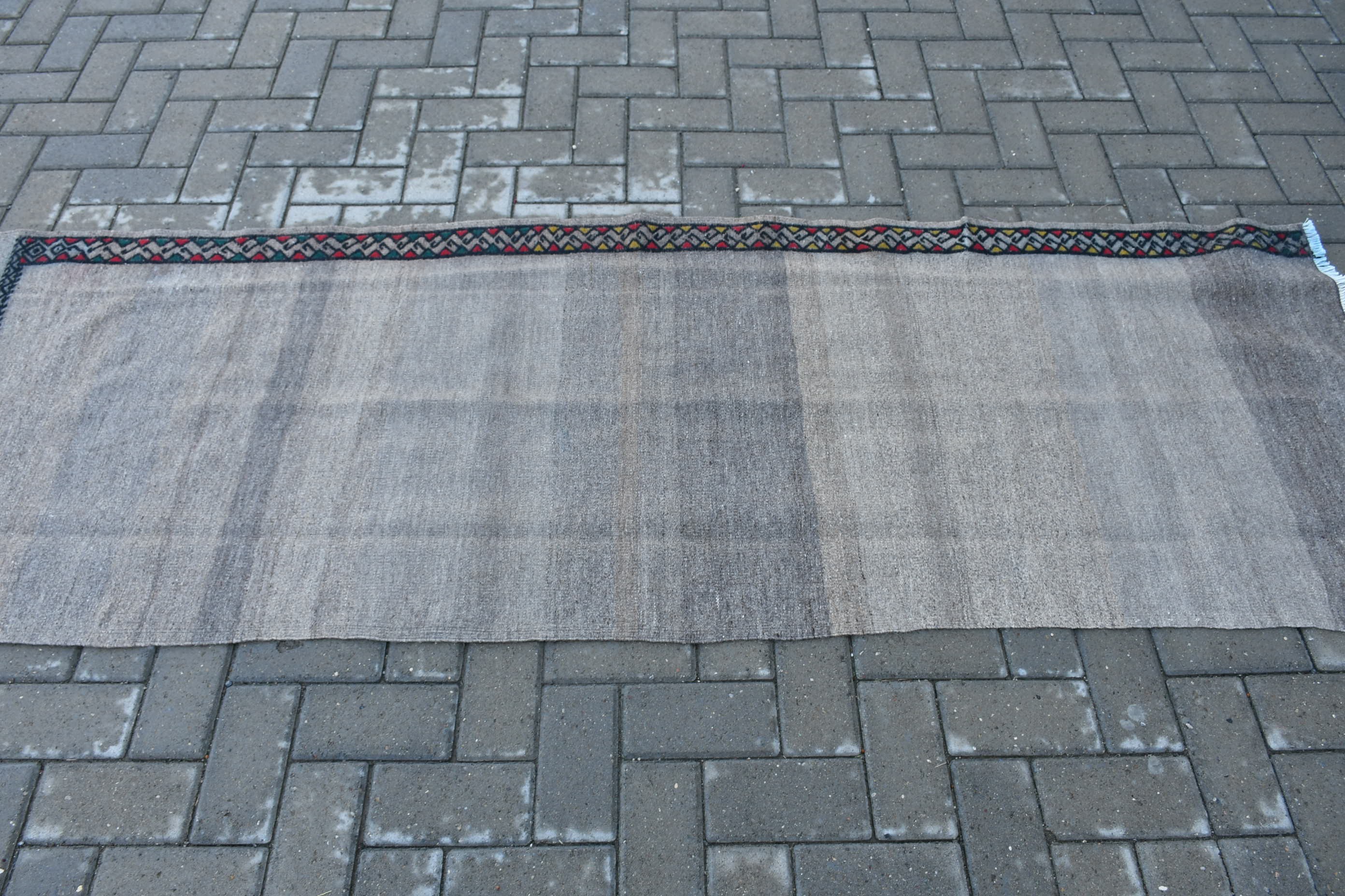 Oushak Halı, Koridor Halıları, Kahverengi Yatak Odası Halısı, Vintage Halı, Kilim, Türk Halısı, Mutfak Halısı, 2.6x7.6 ft Runner Halısı, Anadolu Halısı