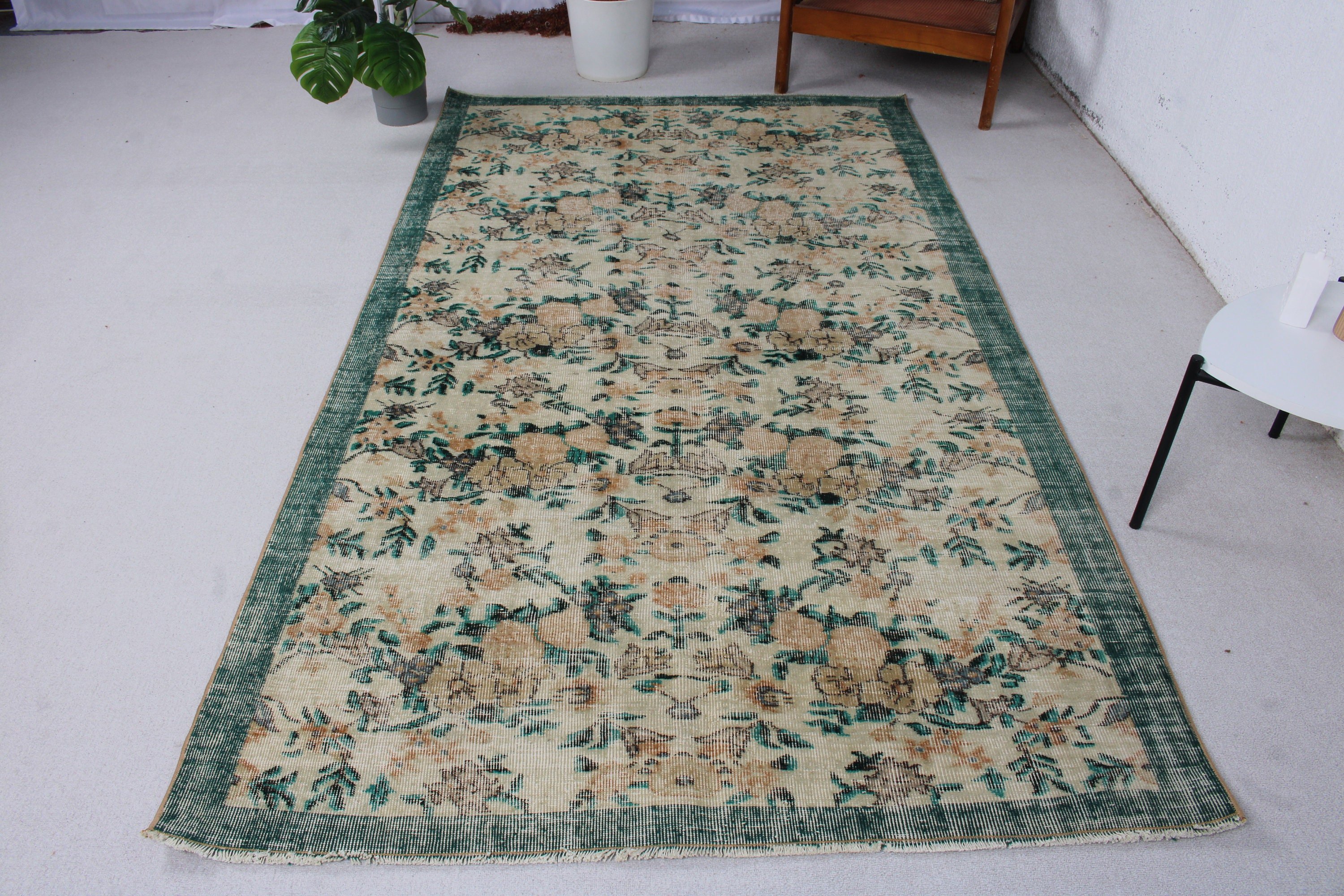 Vintage Halılar, Türk Halısı, Nötr Halı, Çocuk Odası Halıları, Bej 4,8x8,3 ft Alan Halıları, Oturma Odası Halıları, Havalı Halılar, Aztek Halısı