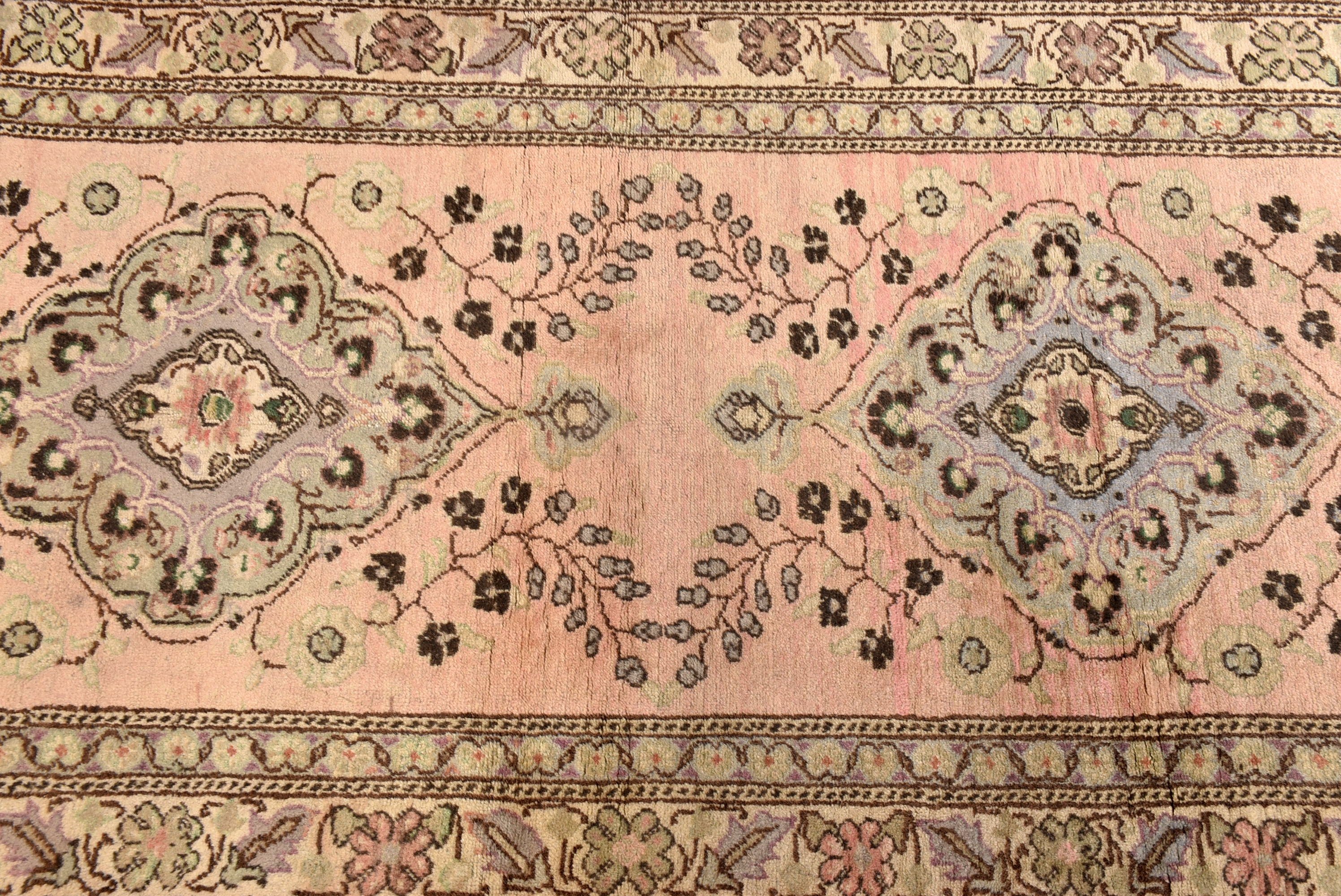 Yeşil Yer Halısı, 3x5,9 ft Vurgulu Halılar, Mutfak Halıları, Oryantal Halılar, Giriş Halıları, Yün Halı, Çocuk Halısı, Vintage Halılar, Türk Halıları