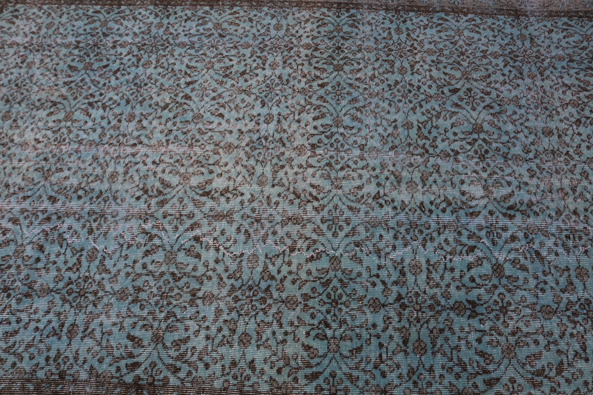 Vintage Rug, Dining Room Rug, Pastel Rug, 5.7x8.8 ft Large Rugs, Living Room Rug, Turkish Rugs, Oriental Rug, Blue Oushak Rug, Bedroom Rugs