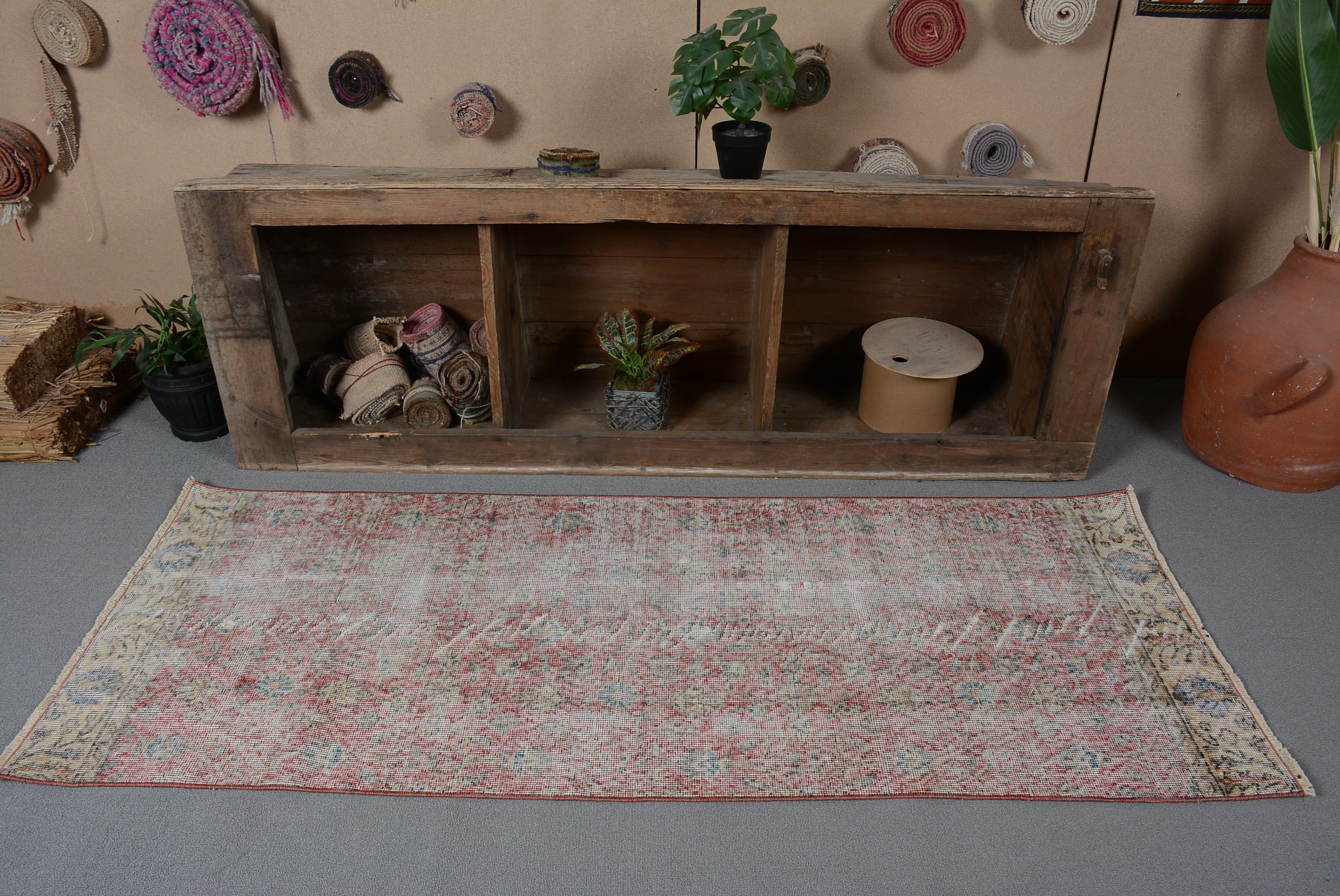 Merdiven Halıları, Türk Halısı, Kırmızı Soğuk Halı, 2.5x6.4 ft Runner Halısı, Mutfak Halıları, Runner Halıları, Vintage Halı, Sanat Halısı, Koridor Halıları, Yer Halısı