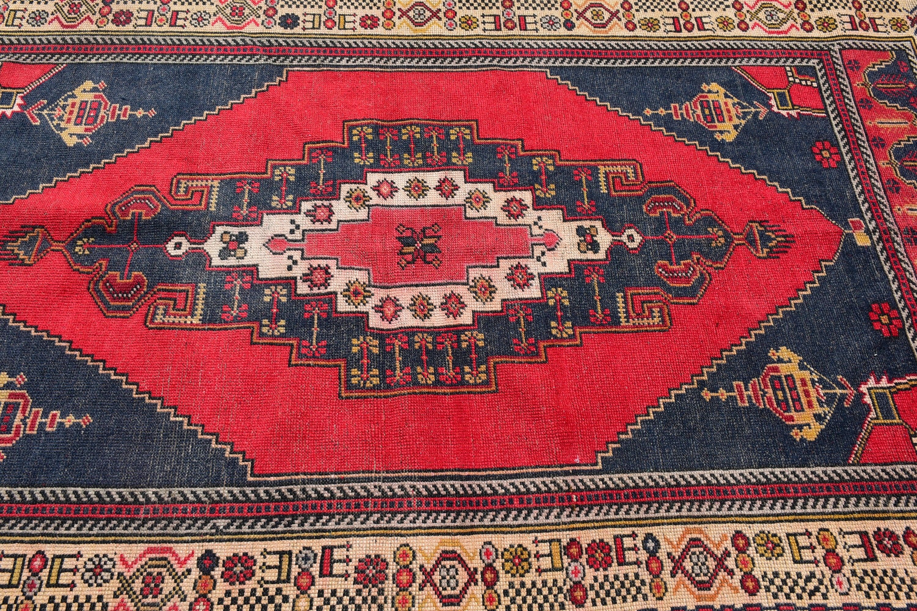 Vintage Halı, Mutfak Halısı, 4.8x8.2 ft Alan Halıları, Yer Halıları, Vintage Dekor Halıları, Yemek Odası Halıları, Türk Halıları, Yemek Odası Halısı