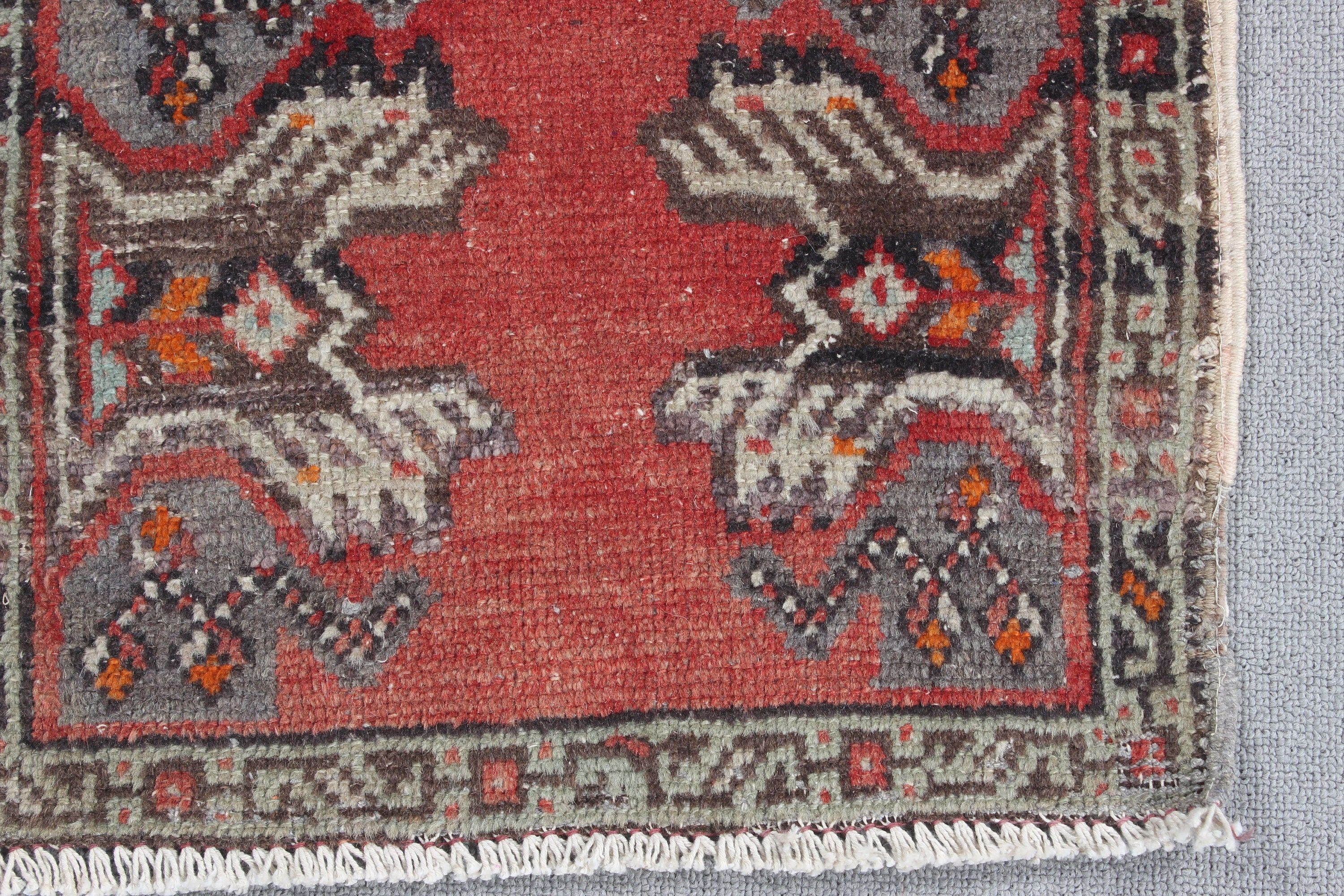 Oushak Halıları, Mutfak Halıları, 1,5x2,9 ft Küçük Halı, Vintage Halılar, Bohem Halı, Modern Halılar, Yatak Odası Halısı, Türk Halıları, Bej Oryantal Halı