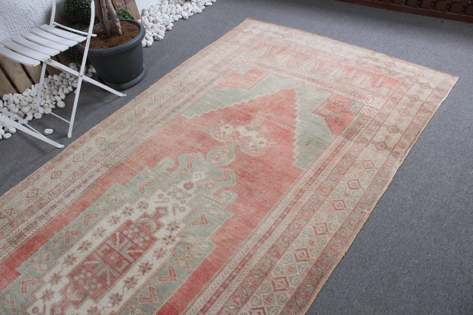 Türk Halıları, Vintage Halı, Anadolu Halıları, Runner Halıları, Kırmızı Yatak Odası Halısı, Mutfak Halıları, 4.8x12.6 ft Runner Halısı, Koridor Halıları, Yer Halısı