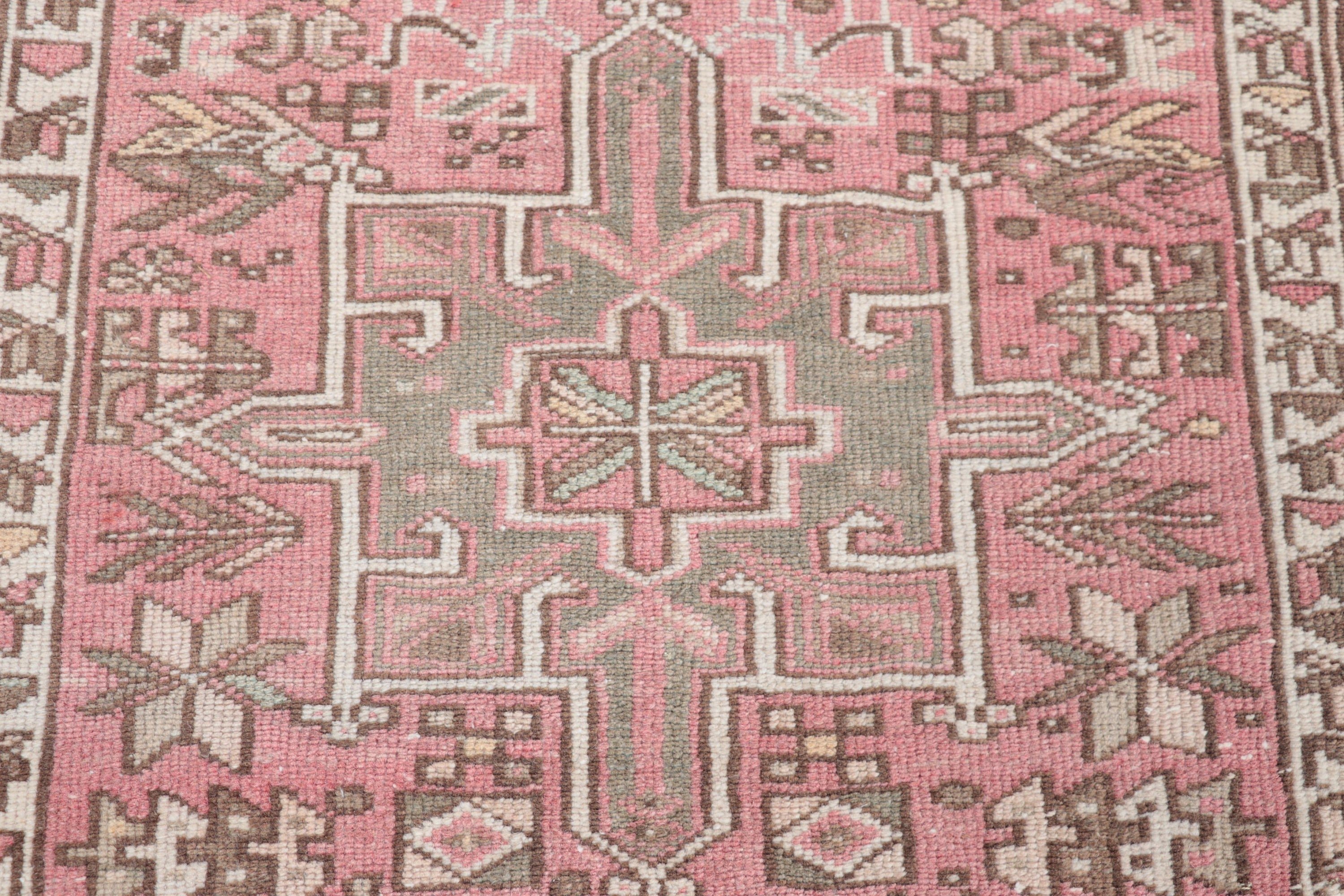 Türk Halıları, El Dokuma Halı, 3x13,5 ft Yolluk Halı, Vintage Halı, Pembe Fas Halısı, Nötr Halılar, Beni Ourain Koşucu Halıları, Merdiven Halıları