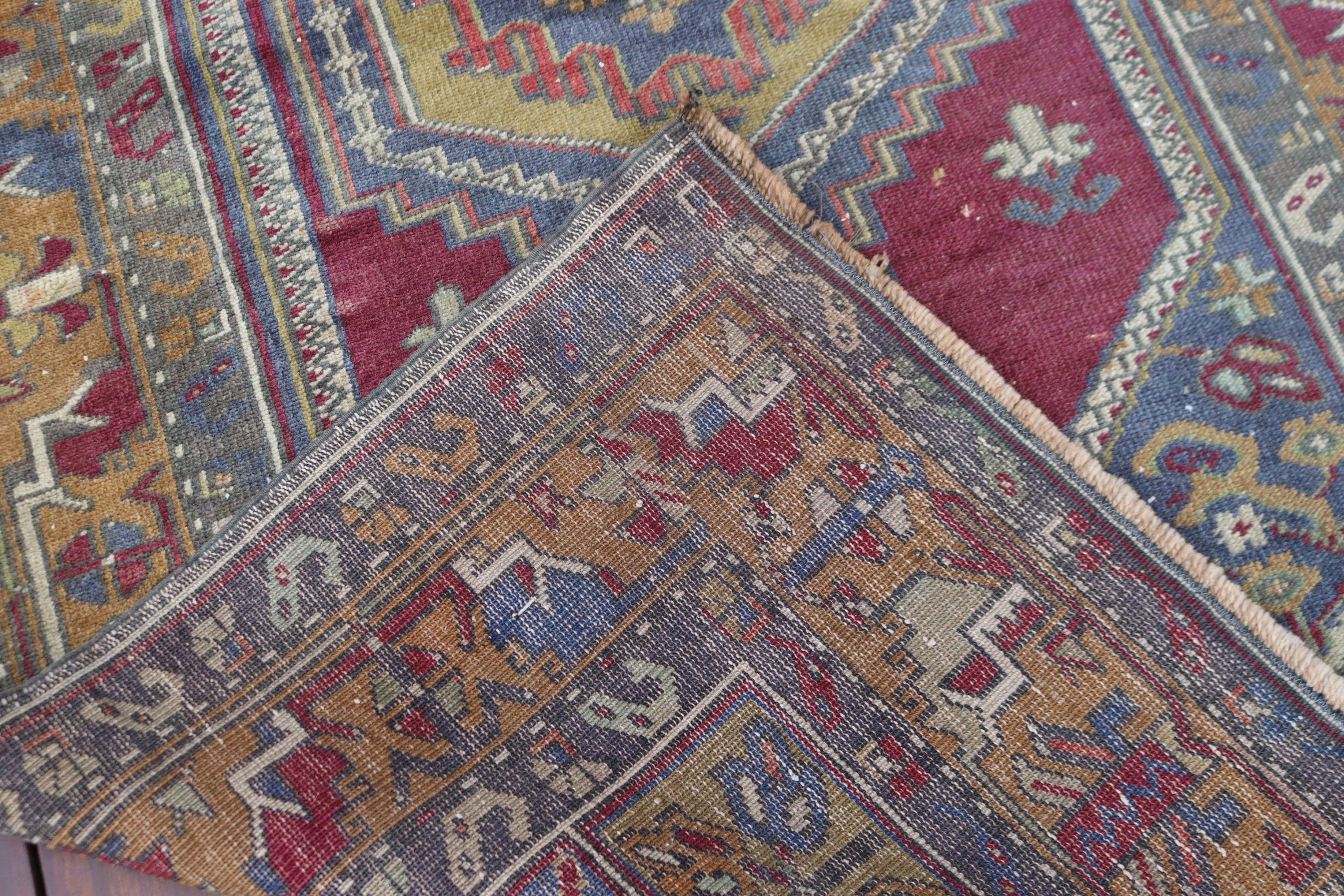 Türkiye Halıları, 3.3x6.2 ft Aksan Halıları, Dekoratif Halılar, Yeşil Soğuk Halı, Türk Halıları, Yatak Odası Halıları, Modern Halı, Vintage Halı, Lüks Halı