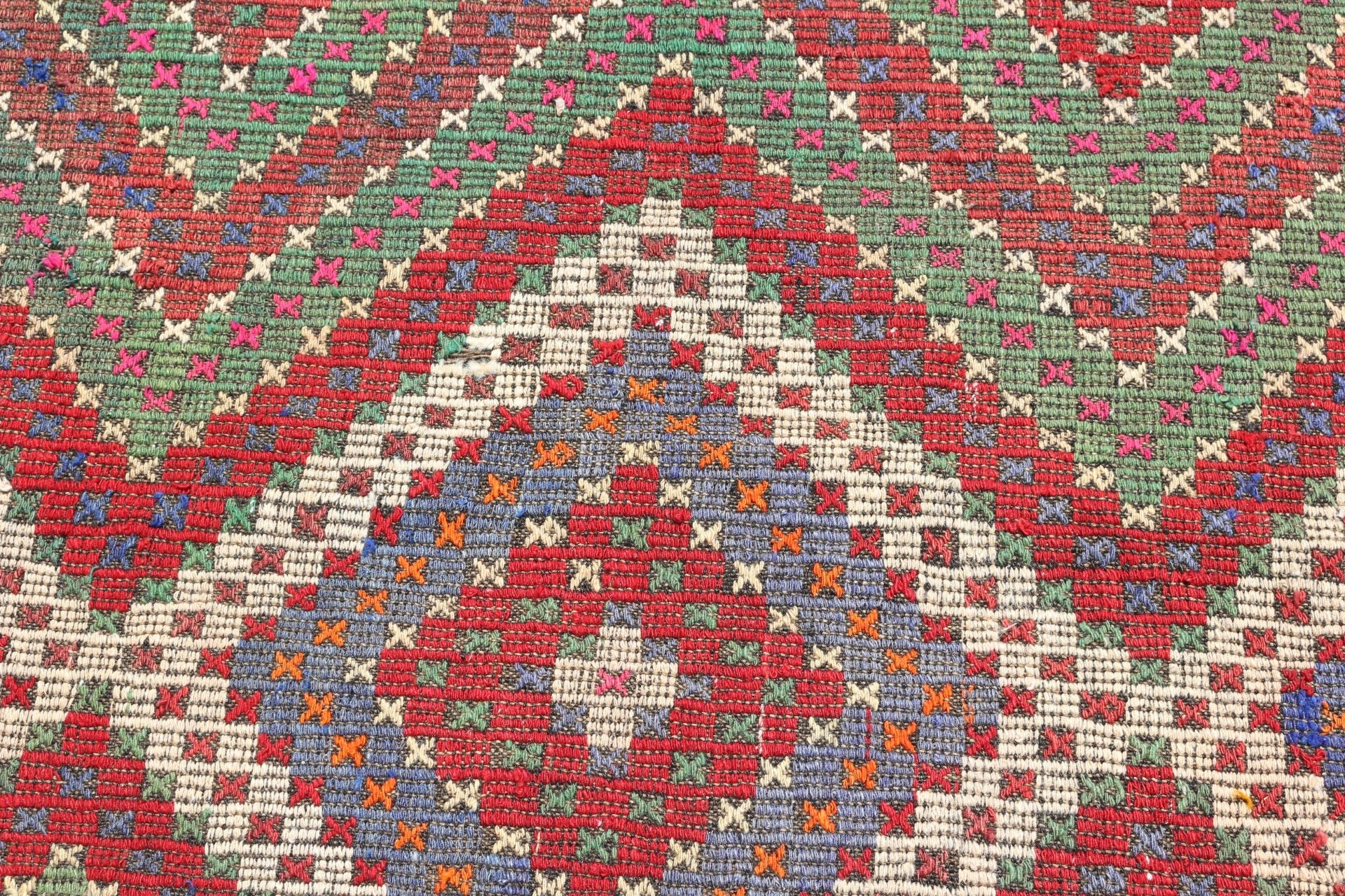 Oriental Rug, Door Mat Rug, Kilim, Kitchen Rug, Vintage Rugs, Turkish Rugs, Red Anatolian Rug, 2.7x3.8 ft Small Rugs, Art Rug