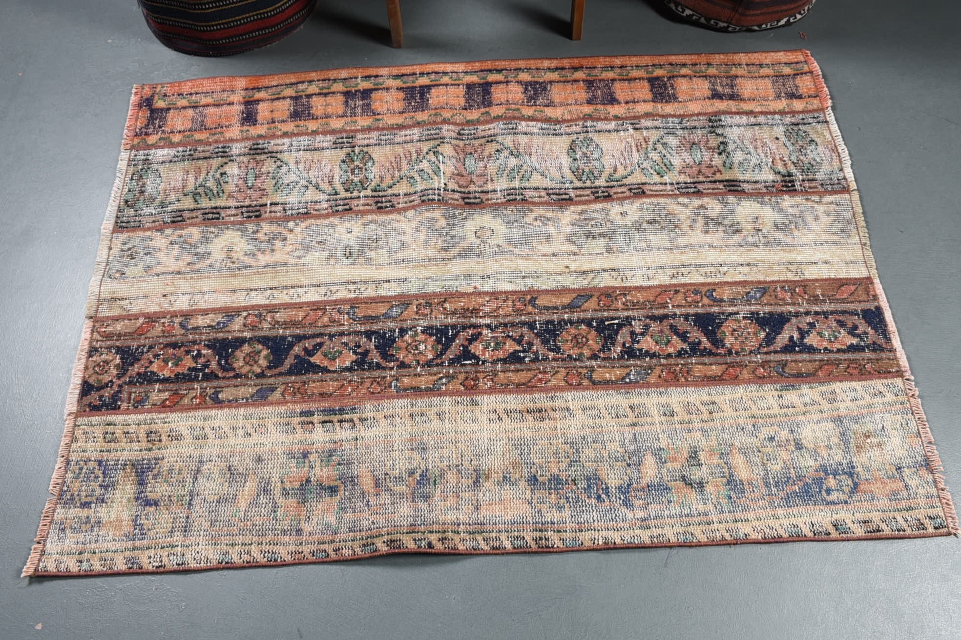 3.5x4.7 ft Accent Halılar, Çocuk Halısı, Renkli Halılar, Türk Halısı, Giriş Halısı Halıları, Yatak Odası Halıları, Yatak Odası Halısı, Vintage Halı, Giriş Halısı