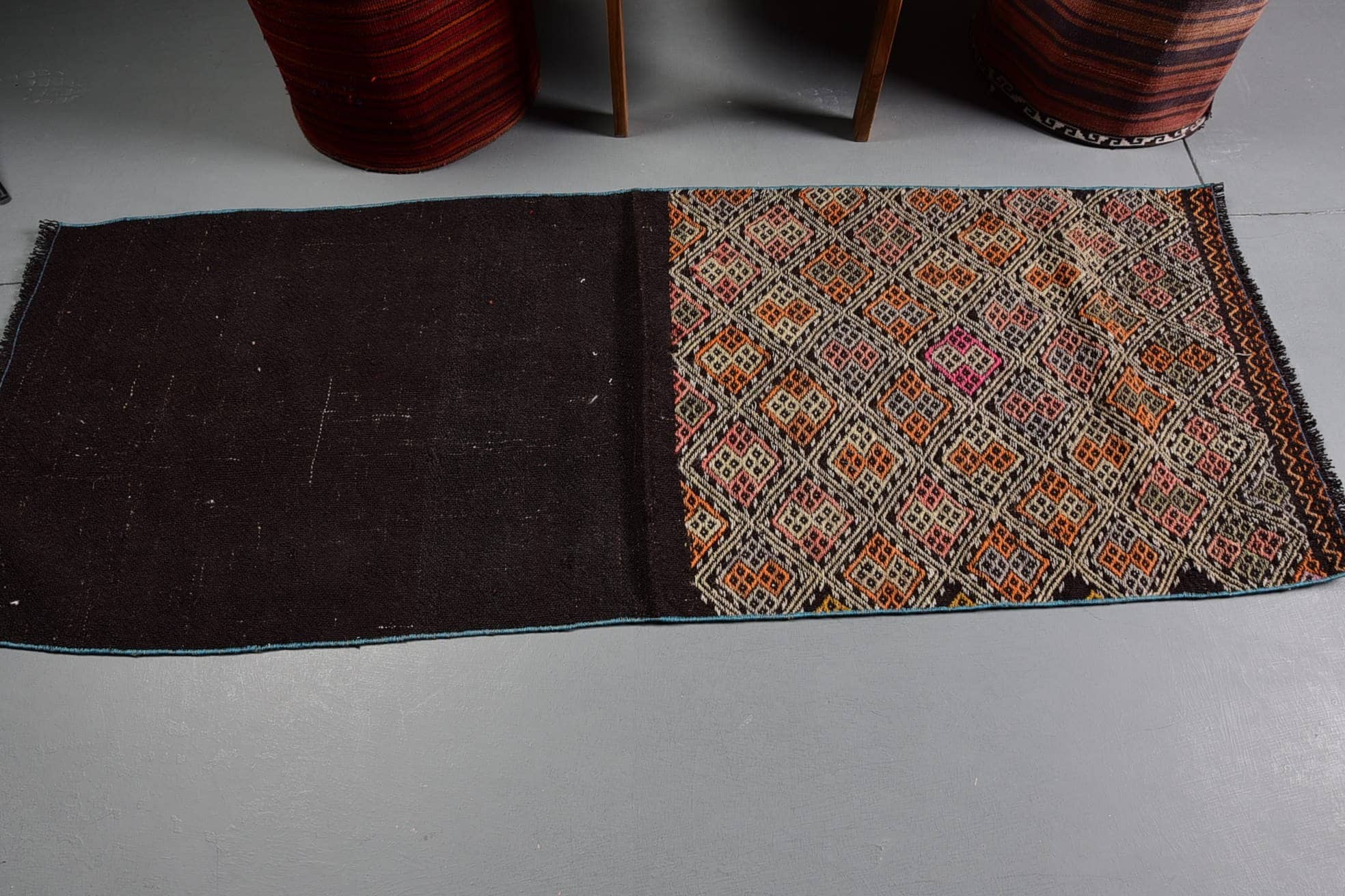 Kitchen Rug, Vintage Rugs, Oriental Rug, Hallway Rug, Rugs for Stair, Turkish Rug, Handwoven Rug, 2.3x6.2 ft Runner Rug, Kilim, Floor Rugs