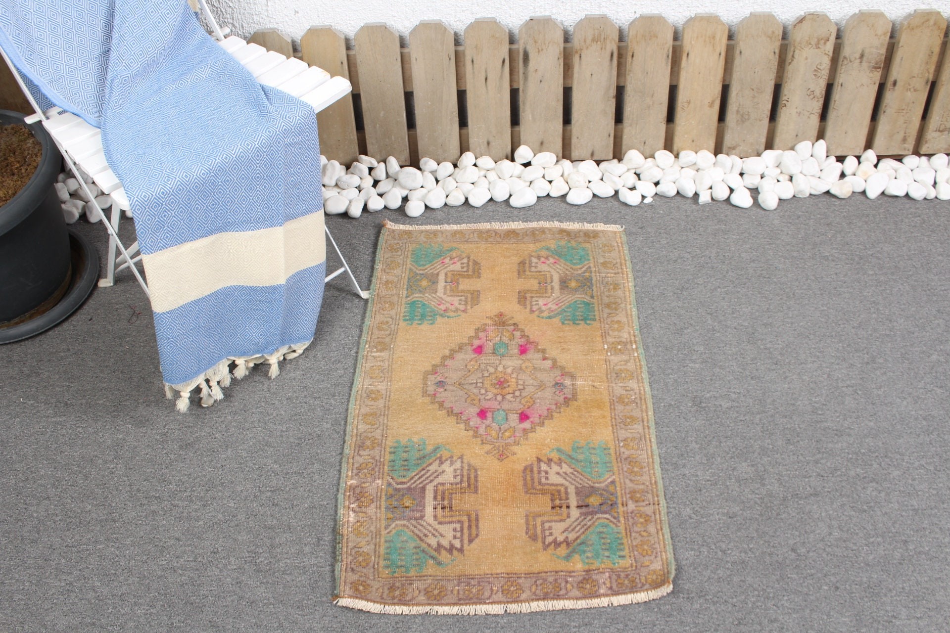 Yatak Odası Halısı, Çocuk Odası Halıları, Araba Paspas Halısı, Ev Dekorasyonu Halısı, Vintage Halı, 1.7x2.6 ft Küçük Halı, Özel Halı, Türk Halısı, Yeşil Yer Halıları