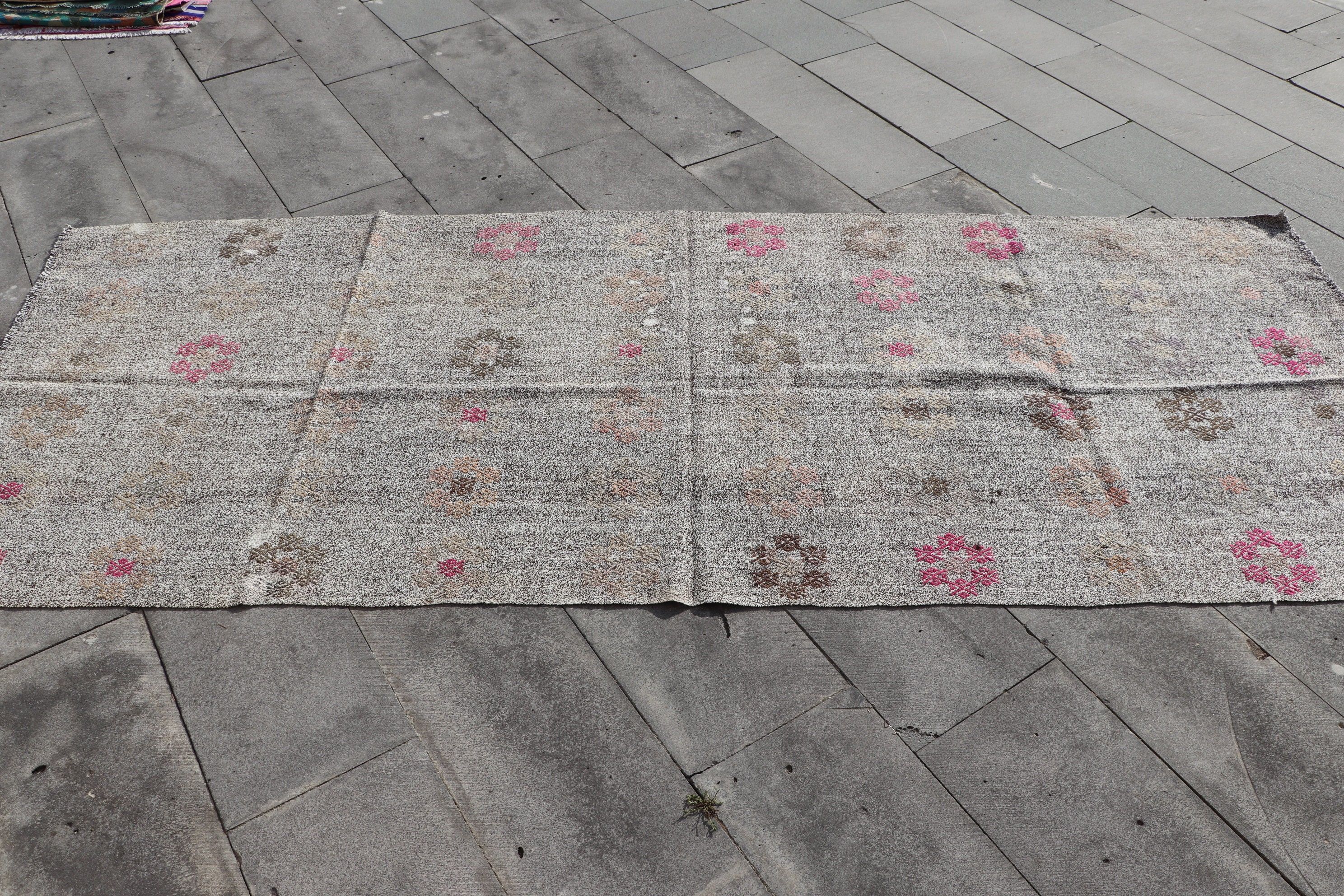 Pembe Anadolu Halıları, Vintage Halılar, Türk Halıları, Yurt Halısı, 3.7x9.7 ft Runner Halıları, Kilim, Merdiven Halısı, Yatak Odası Halısı, Koridor Halıları, Mutfak Halısı