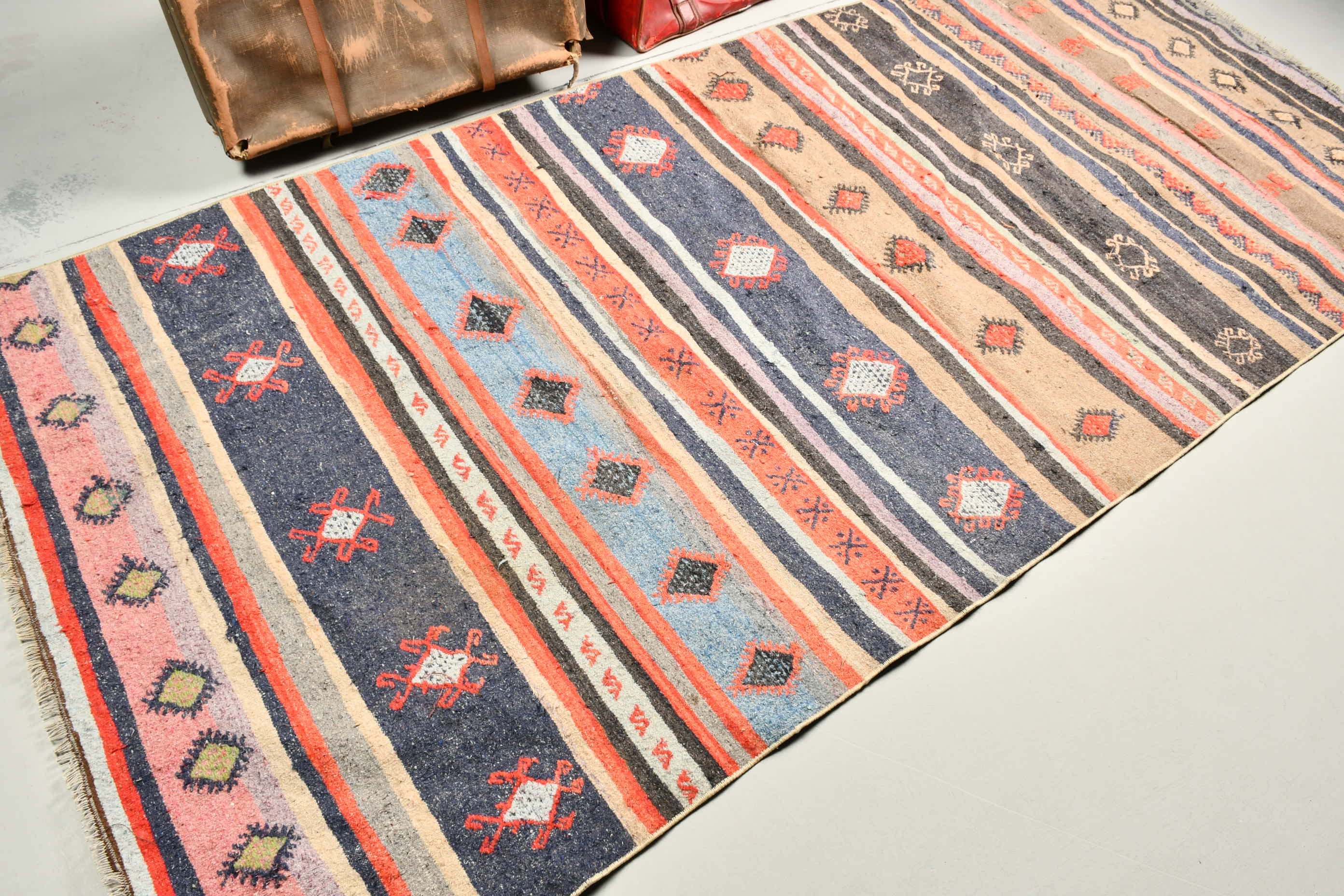 Yemek odası Kilim, Yeşil Renkli Kilim, Antre Kilim, Anadolu Kilim, 125x281 cm Oturma odası Kilim, Ev Kilim, Yatak odası Kilim, Türk Kilim