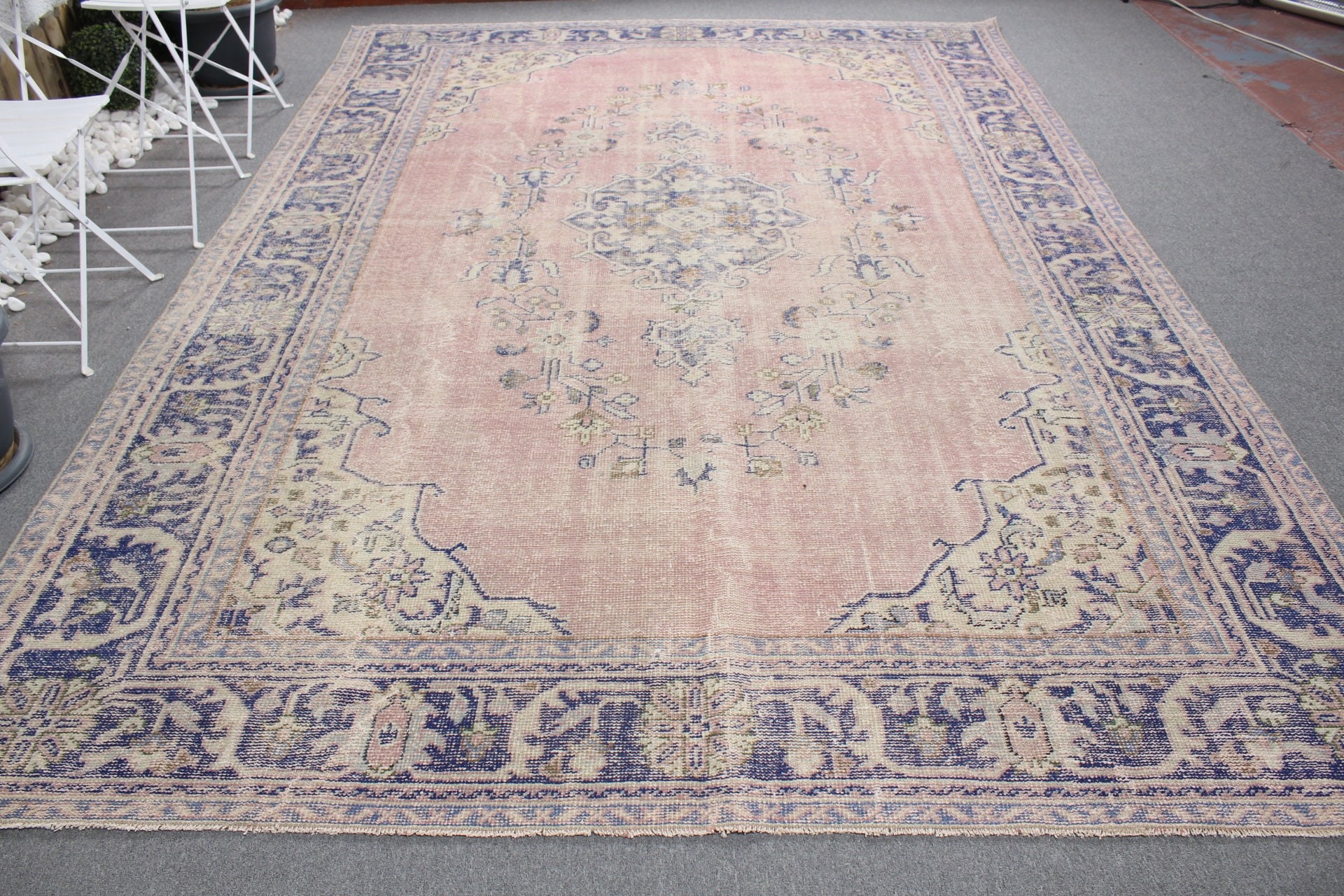 Wedding Rug, Antique Rugs, Turkish Rug, Vintage Rug, Saloon Rug, 8x11.7 ft Oversize Rugs, Living Room Rug, Pink Cool Rug, Bedroom Rugs