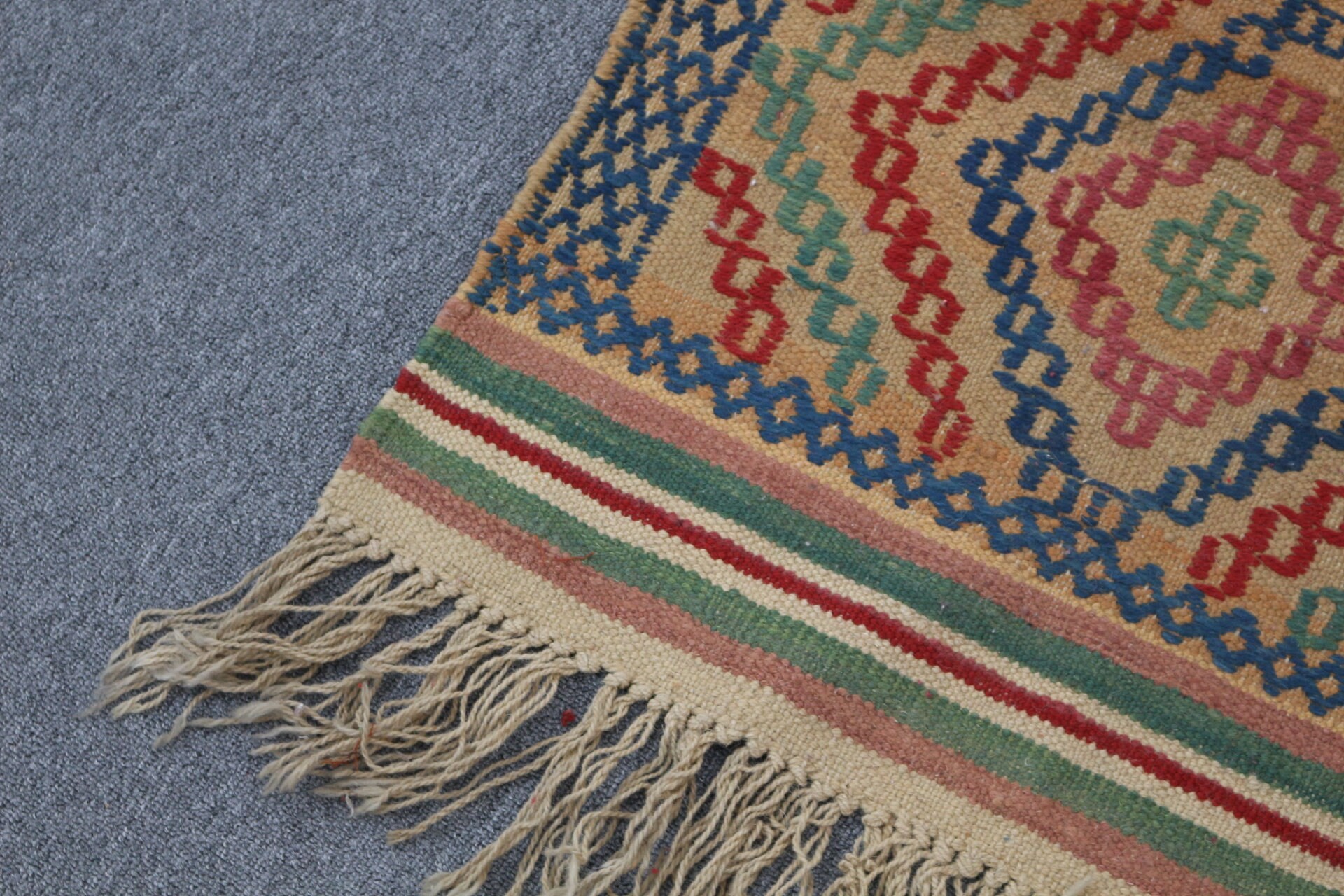 Rugs for Door Mat, Turkish Rugs, Kilim, Entry Rug, 1.9x3 ft Small Rugs, Bath Rug, Kitchen Rugs, Brown Cool Rug, Oushak Rugs, Vintage Rug