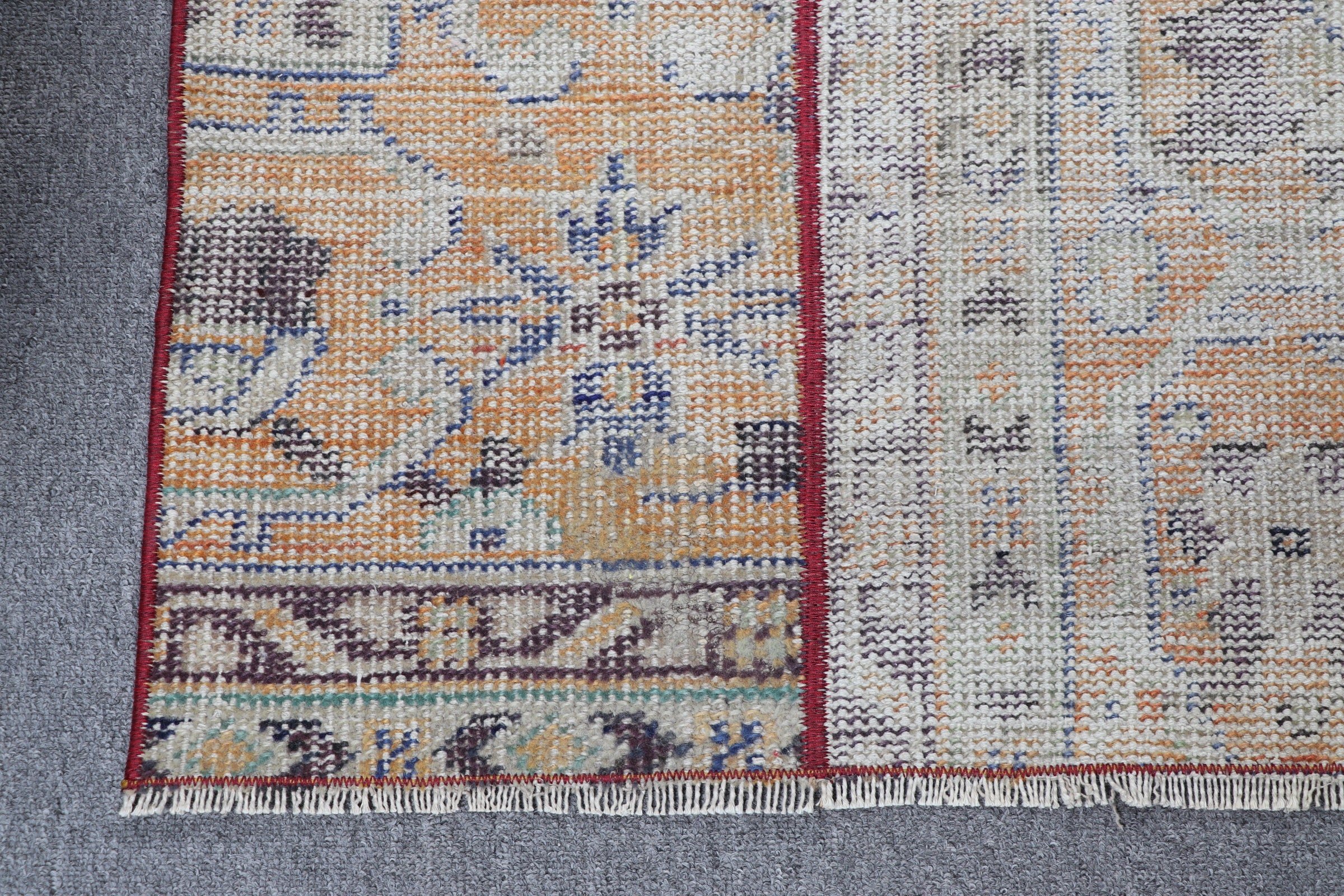 Floor Rug, Rugs for Kitchen, Turkish Rug, Bright Rug, Bathroom Rug, 2.1x2.8 ft Small Rugs, Vintage Rugs, Yellow Moroccan Rugs