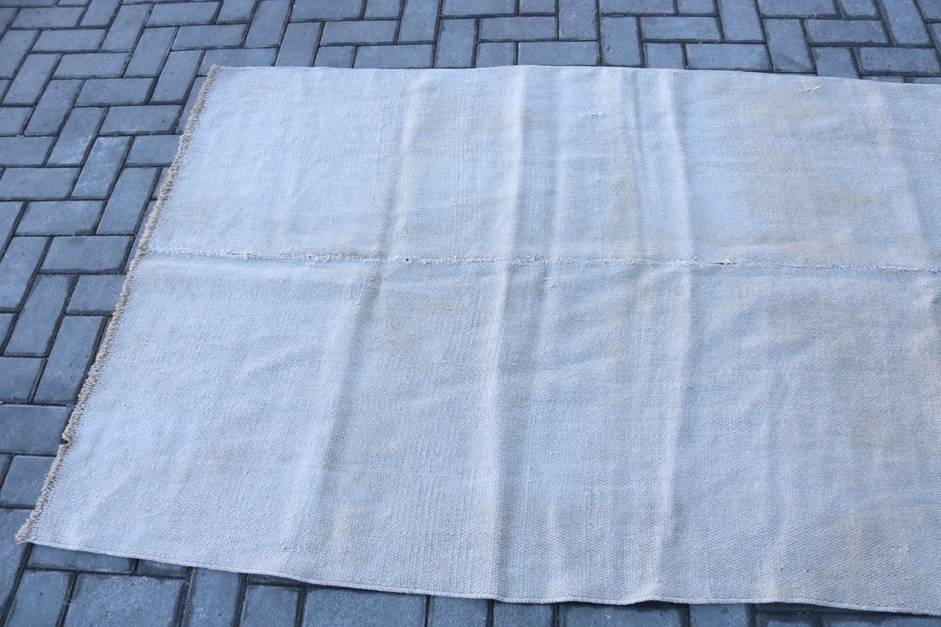 Havalı Halılar, Yemek Odası Halıları, Vintage Alan Halı Halıları, Vintage Halı, Yatak Odası Halısı, El Yapımı Halılar, Türk Halıları, 4x6,8 ft Alan Halısı, Retro Halı