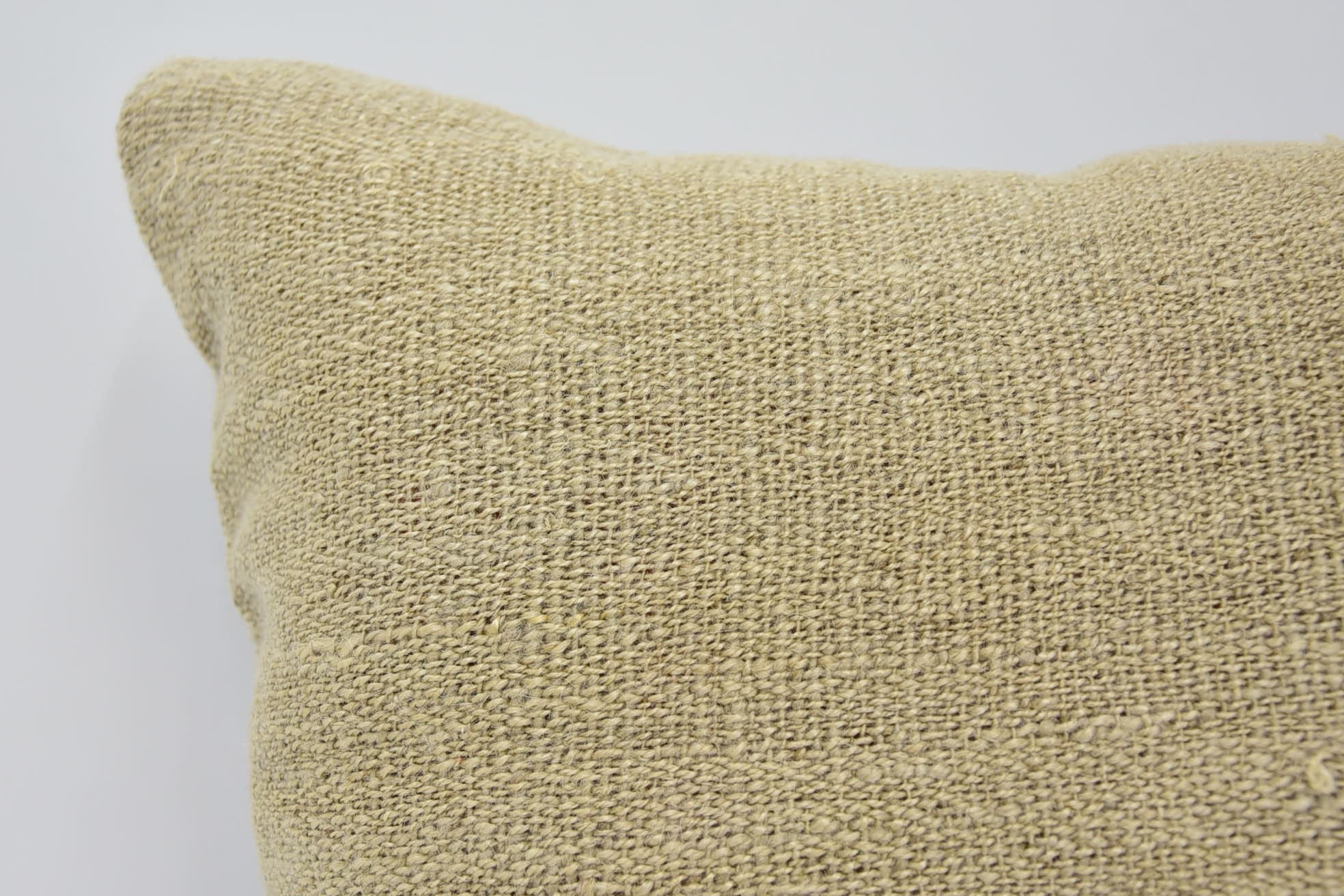 Vintage Pillow, 16"x16" Beige Cushion Case, Pillow for Couch, Outdoor Patio Pillow Case, Farmhouse Pillow Sham, Home Decor Pillow