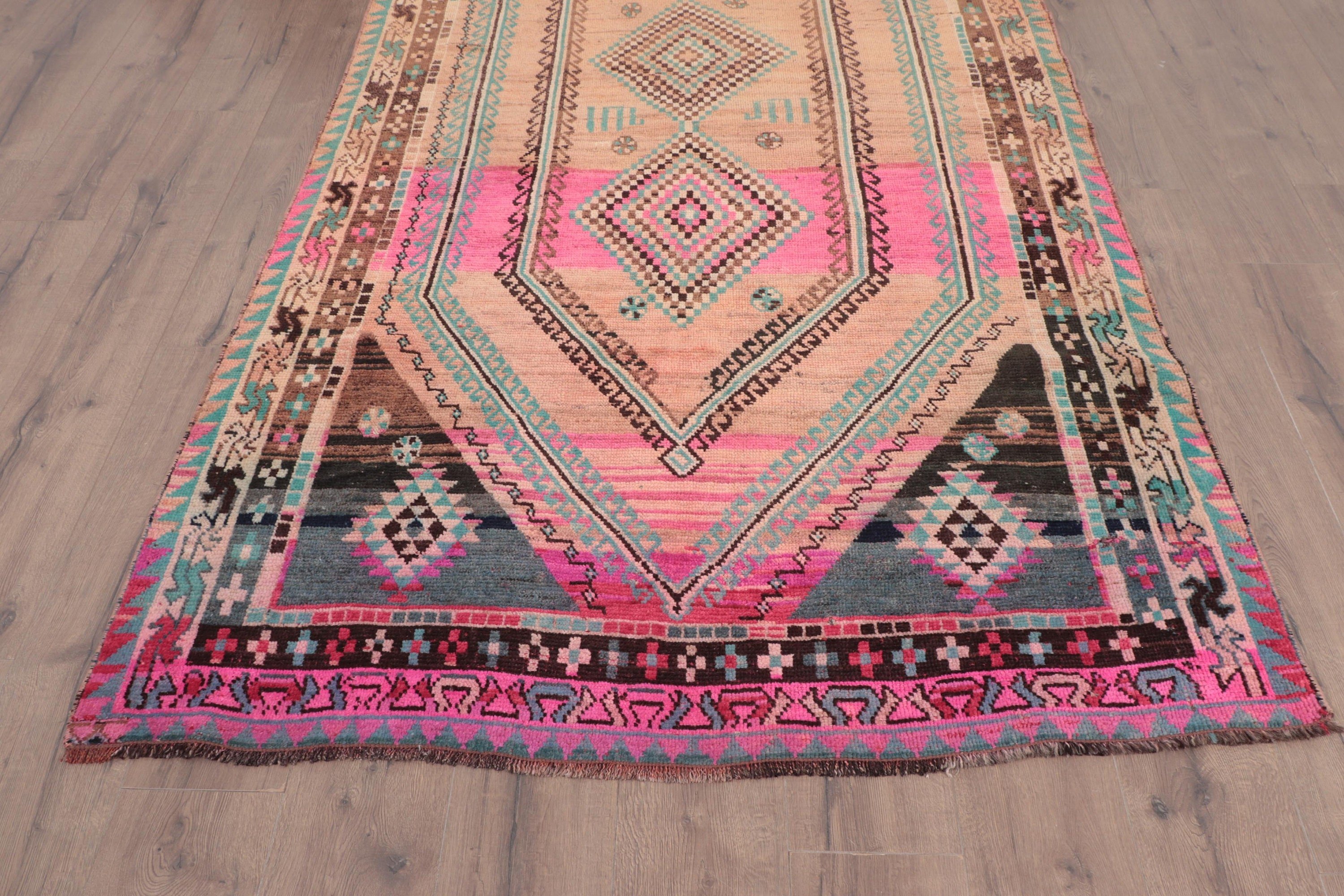 Vintage Rugs, Pink Luxury Rugs, Turkish Rugs, Large Boho Rugs, Cool Rugs, 4.9x8.9 ft Large Rugs, Large Vintage Rug, Flatweave Rug