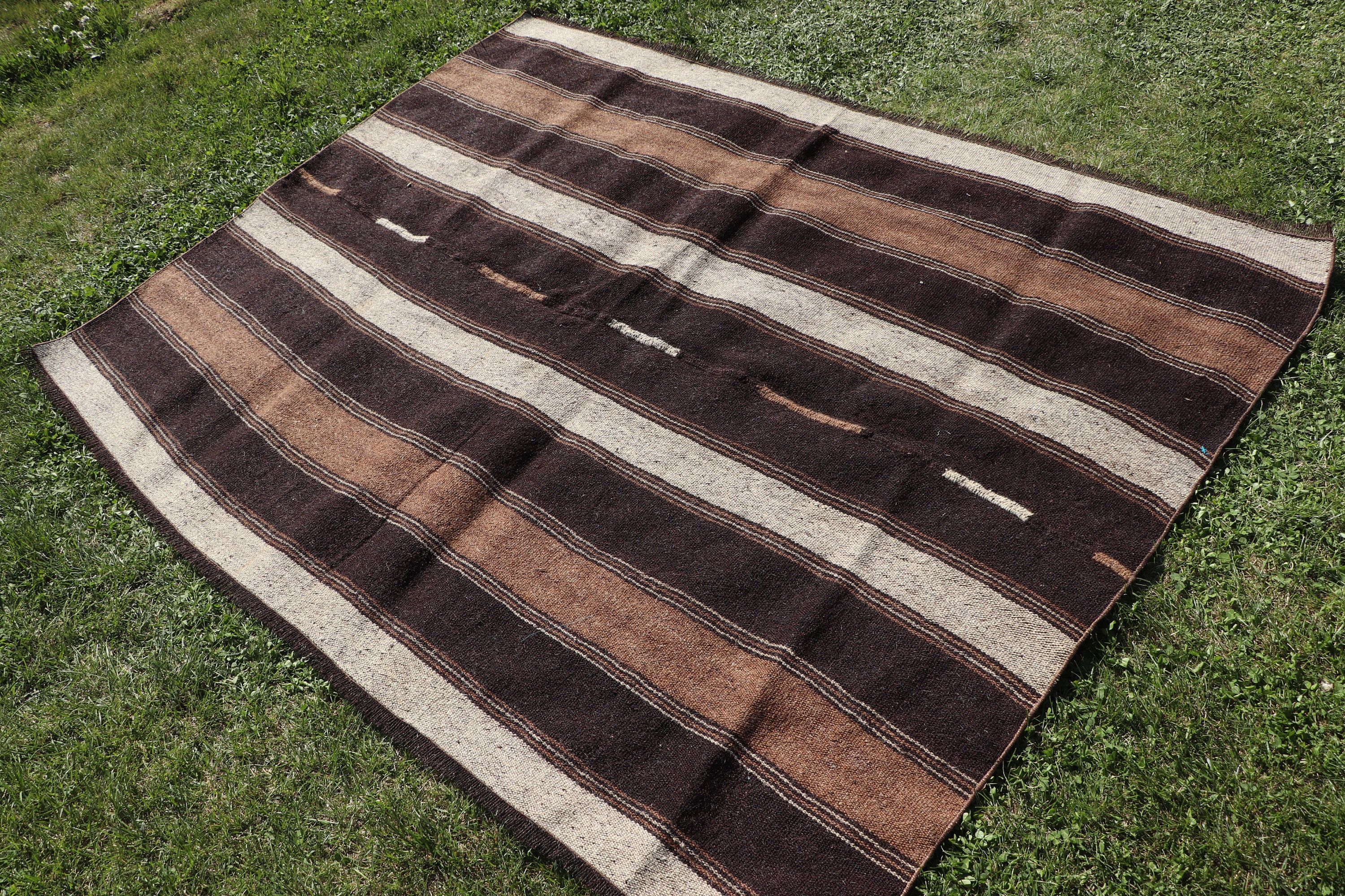 Türk Halısı, Kilim, Yatak Odası Halıları, İç Mekan Halısı, Vintage Halılar, 6,3x4,8 ft Alan Halıları, Yemek Odası Halıları, Siyah Mutfak Halıları, Nötr Halı