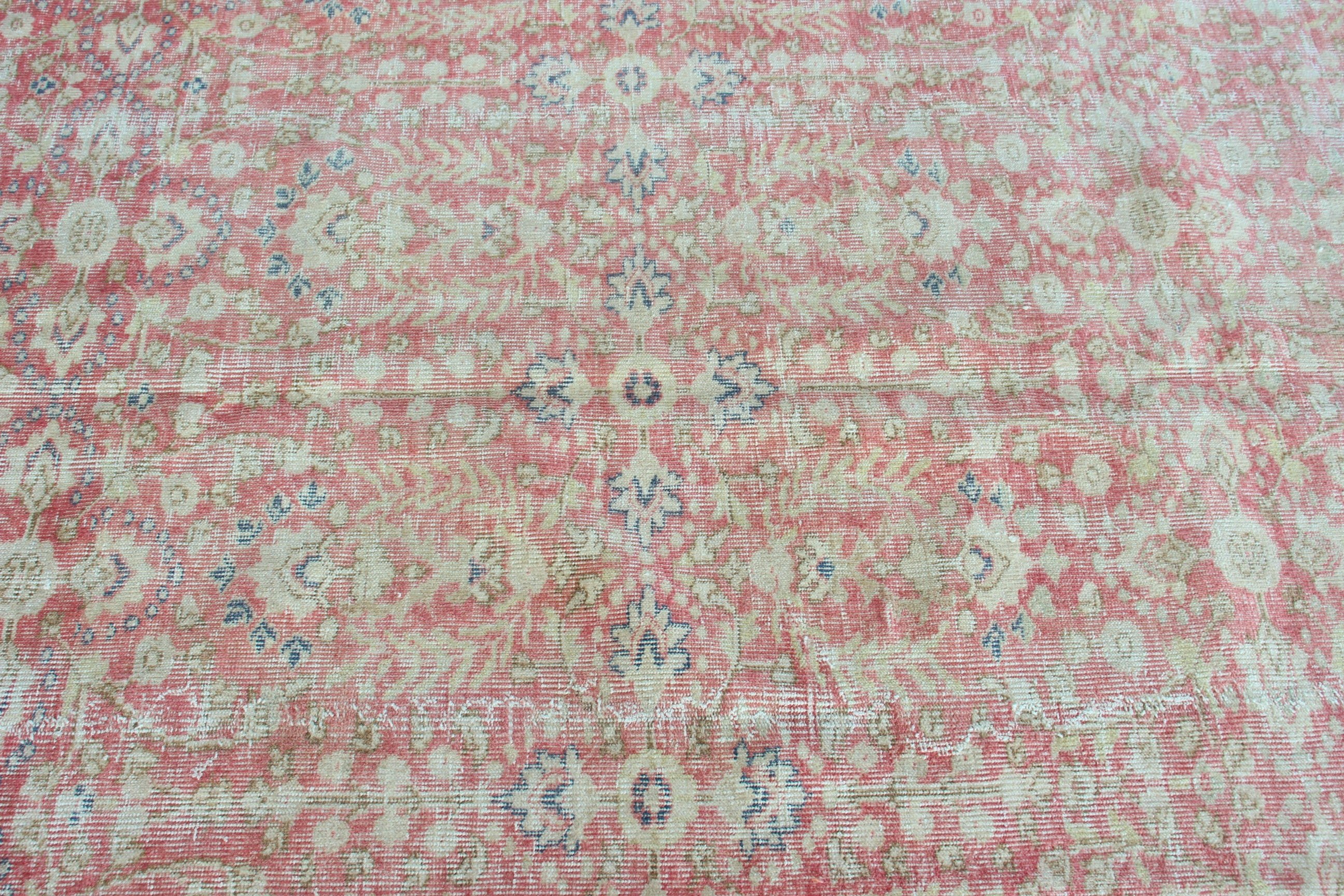 Vintage Rugs, Geometric Rugs, Turkish Rugs, Oversize Turkish Rugs, Living Room Rug, Red Moroccan Rug, Boho Rug, 8x10.1 ft Oversize Rugs