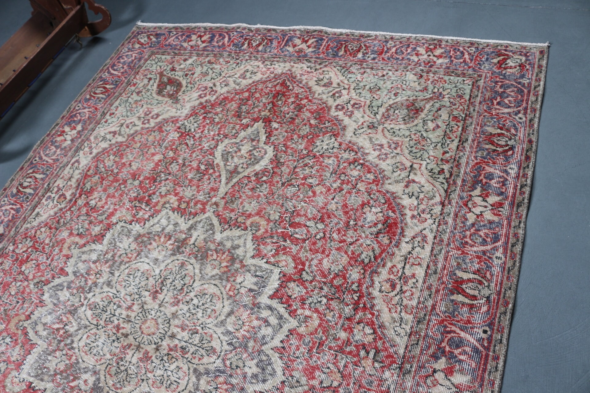 Yatak odası Halı, 196x298 cm Salon Halı, Yatak odası Halı, Anadolu Halı, Türk Halı, Oturma odası Halı, Yatak odası Halı, Kırmızı Fas Halı