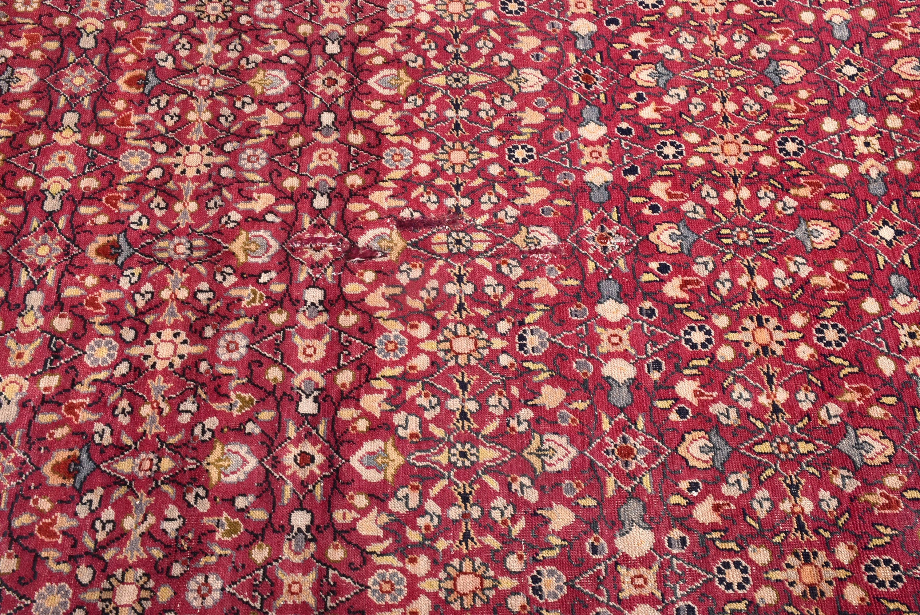 Boho Halı, Mor Açıklama Halısı, Vintage Halı, Türk Halıları, Yatak Odası Halısı, Vintage Alan Kilimi, 5x7,5 ft Alan Halıları, Dekoratif Halılar