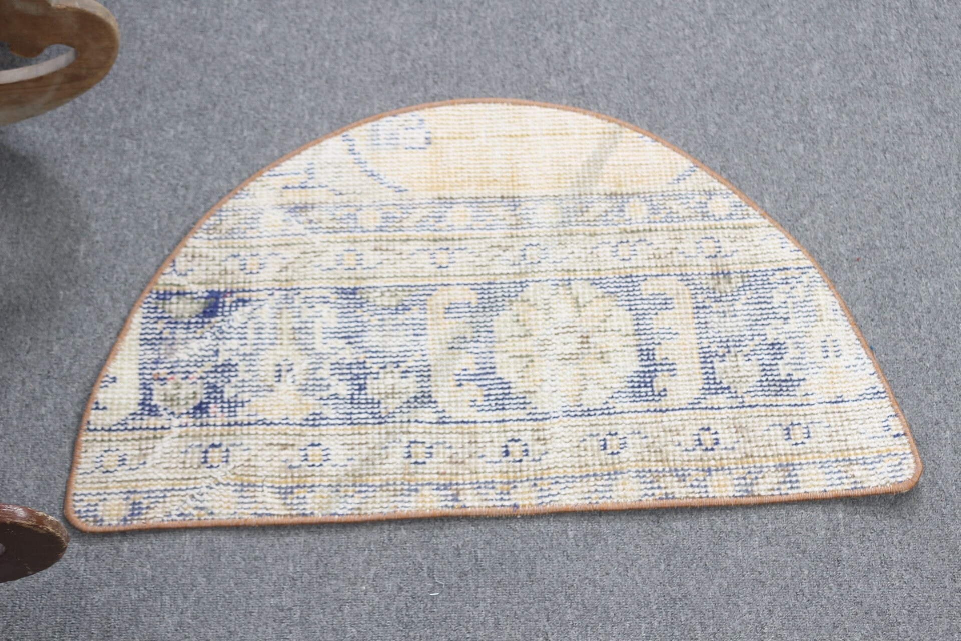 75x45 cm Küçük Halı, Anadolu Halı, Paspas Halı, Bej Anadolu Halı, Mutfak Halı, Banyo Halı, Nostaljik Halı, Paspas Halı, Araba paspası Halı