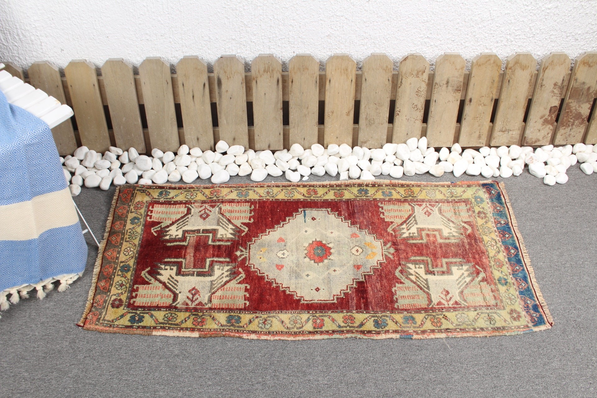 Cool Rug, Rugs for Nursery, Bathroom Rug, 1.8x3.9 ft Small Rugs, Red Home Decor Rugs, Oriental Rug, Entry Rug, Turkish Rug, Vintage Rug