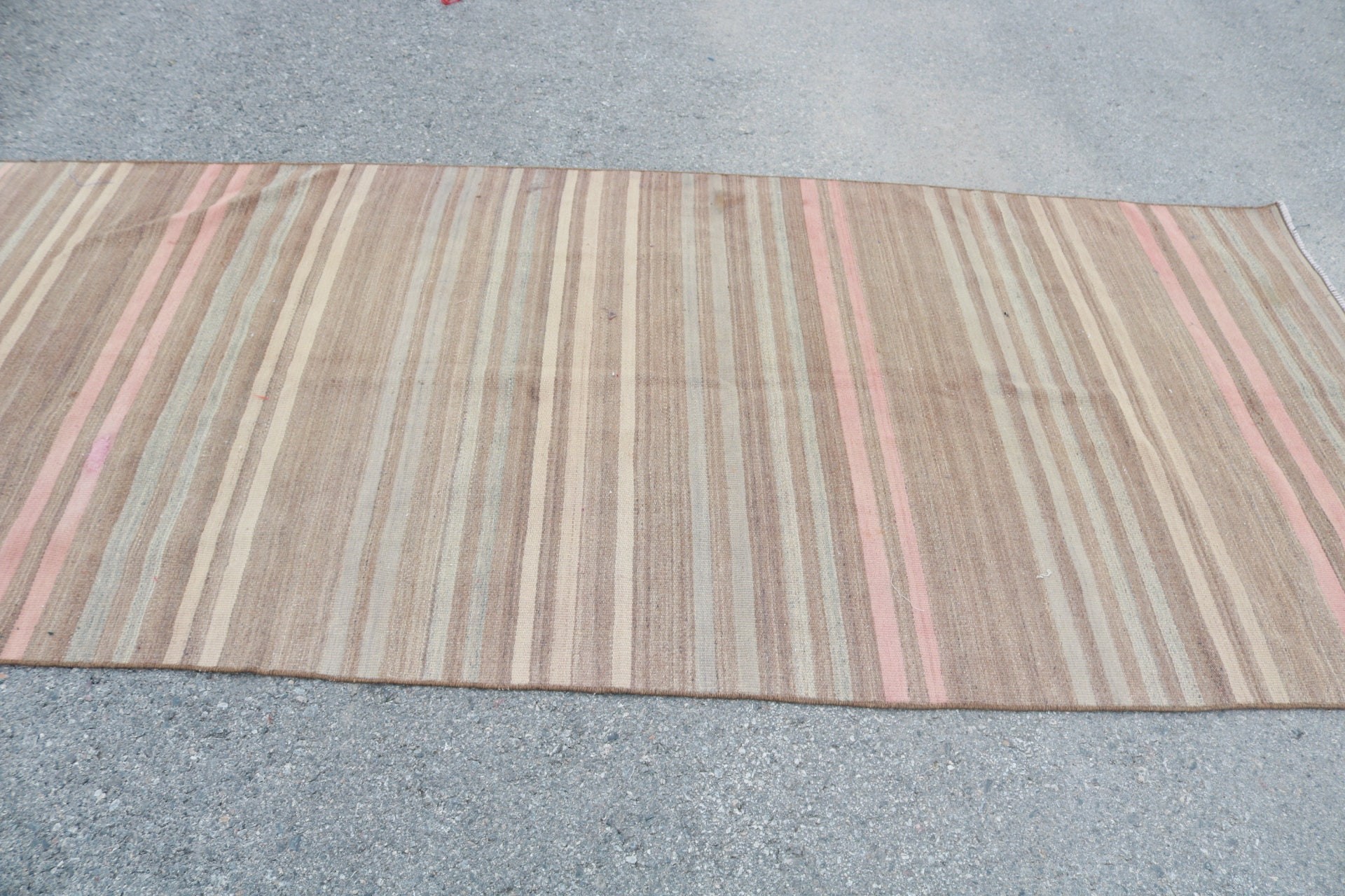 Living Room Rug, Anatolian Rug, Rugs for Bedroom, 4.1x9.4 ft Area Rug, Vintage Rugs, Floor Rugs, Moroccan Rug, Kilim, Turkish Rug, Art Rug