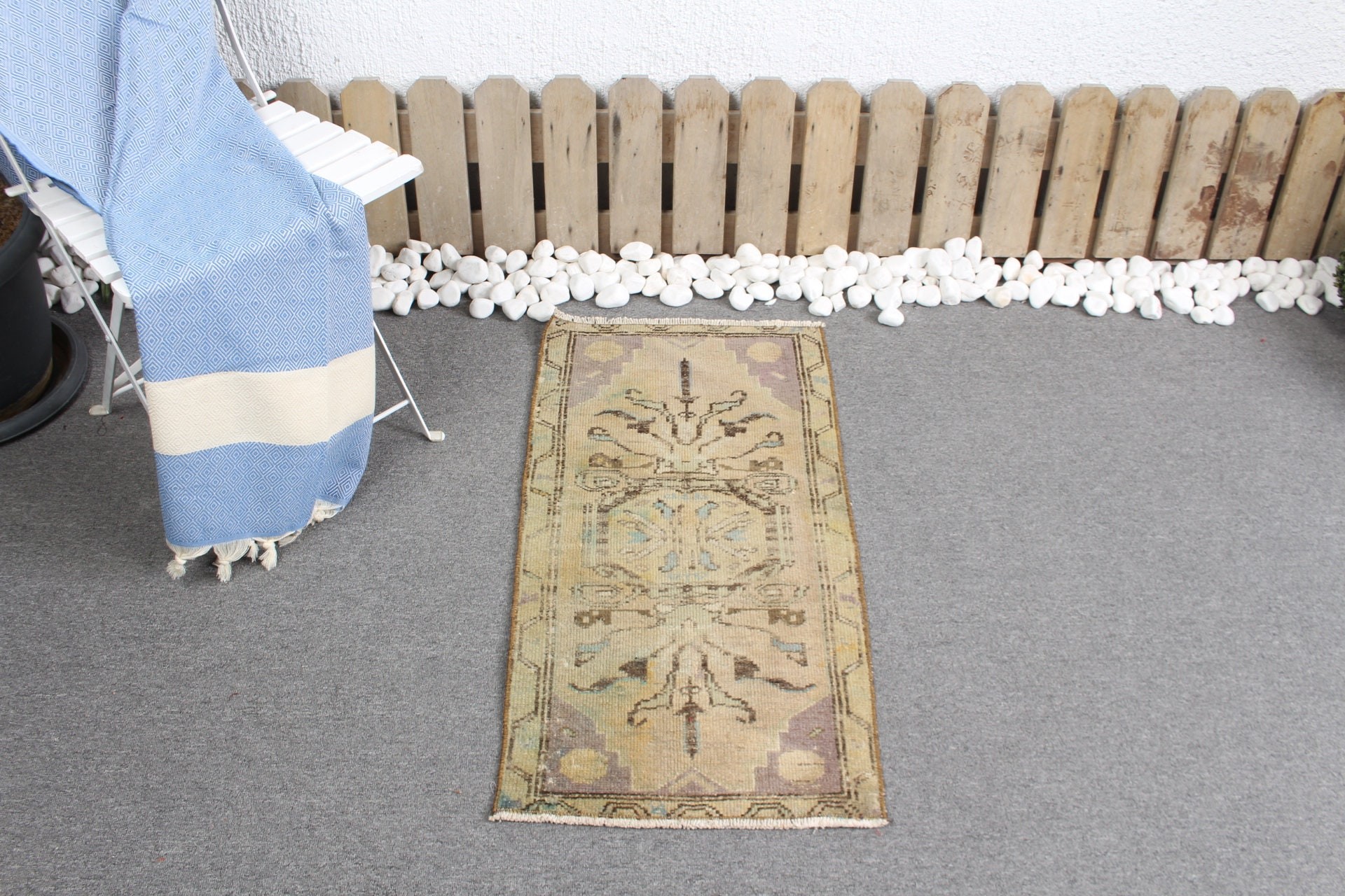 Vintage Halılar, Fas Halısı, Yatak Odası Halısı, Türk Halısı, Vintage Dekor Halısı, 1.5x3 ft Küçük Halı, Banyo Halısı, Yeşil Mutfak Halıları, Paspas Halısı